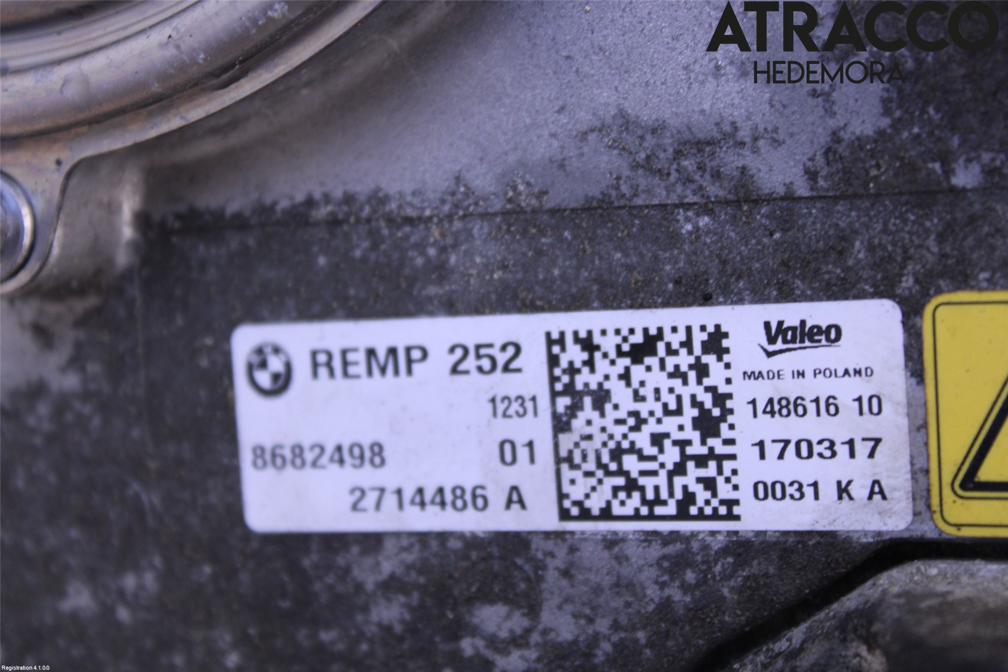 BMW i3 I01 13-22 Dynamo-Startmotor Hybrid