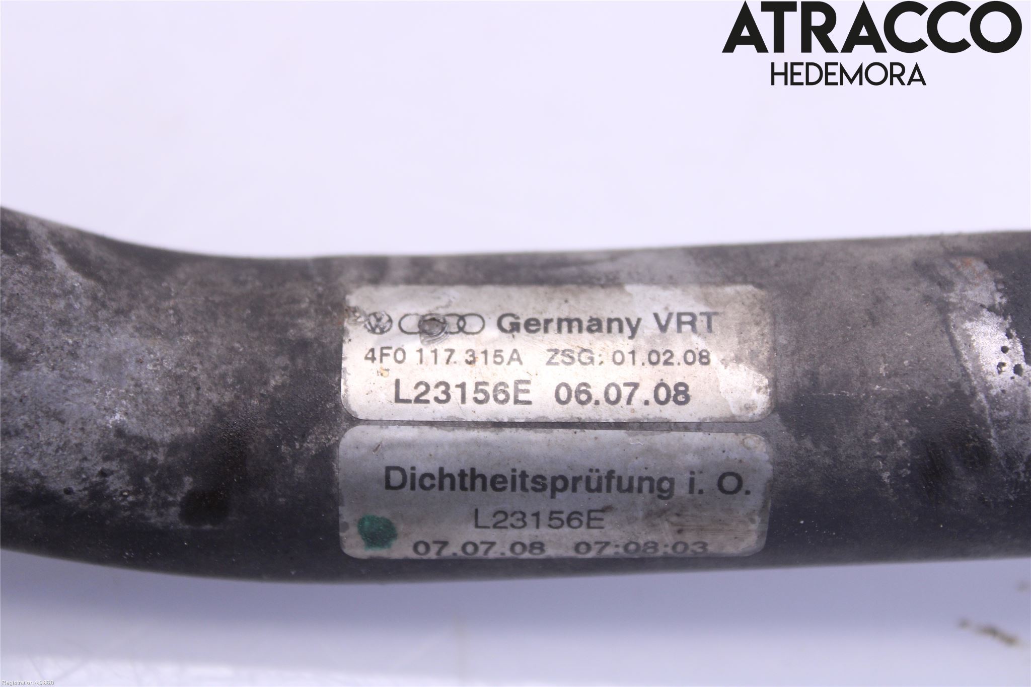 Audi A6/S6     05-11 Motor Oljerør - Slange