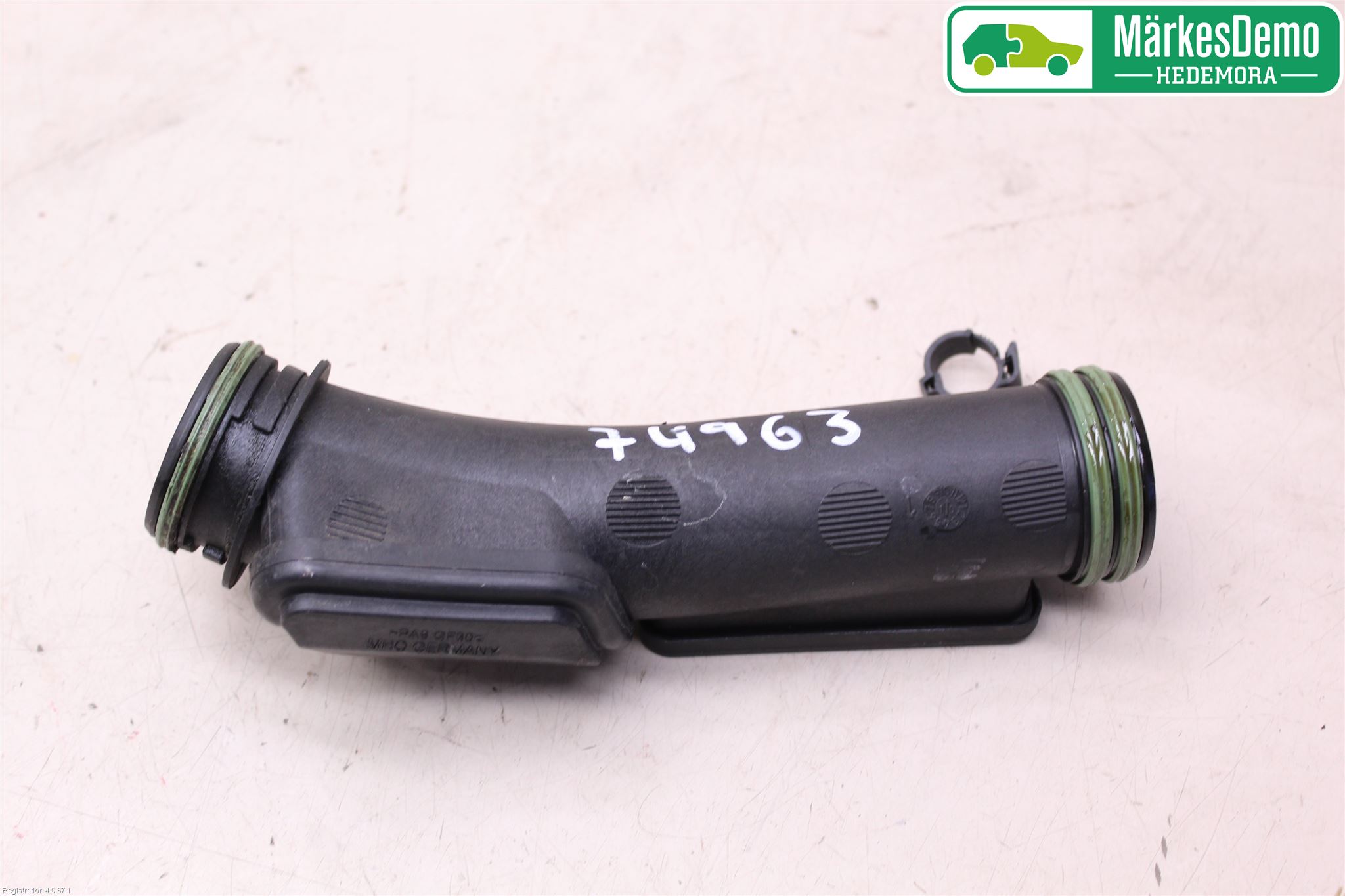 Volkswagen VW SCIROCCO 09-17 Intercooler Rør-Slange