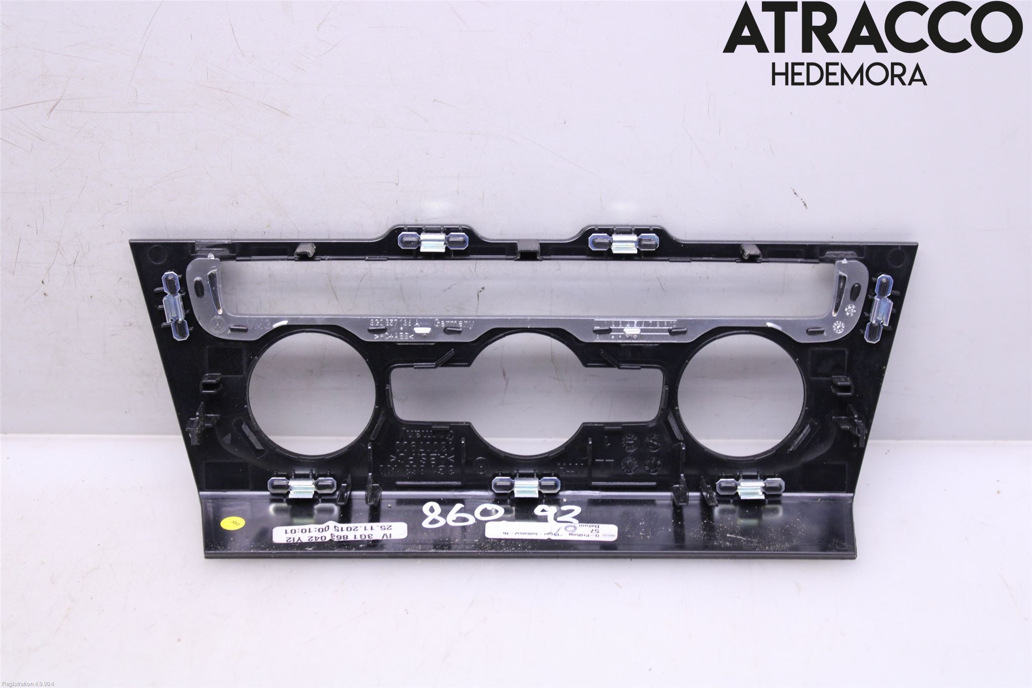 Volkswagen VW PASSAT 15-19 Instrument Ramme