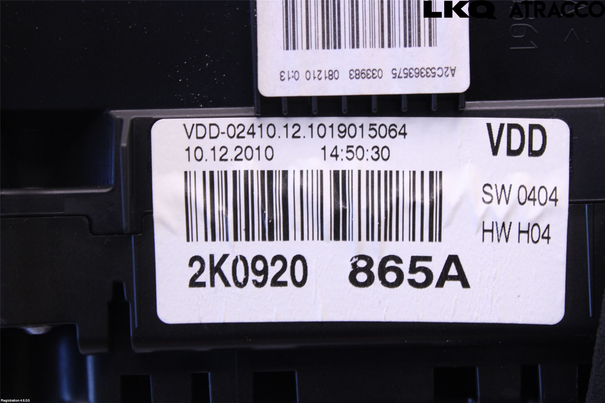 Volkswagen VW CADDY 11-15 Instr Kombinert