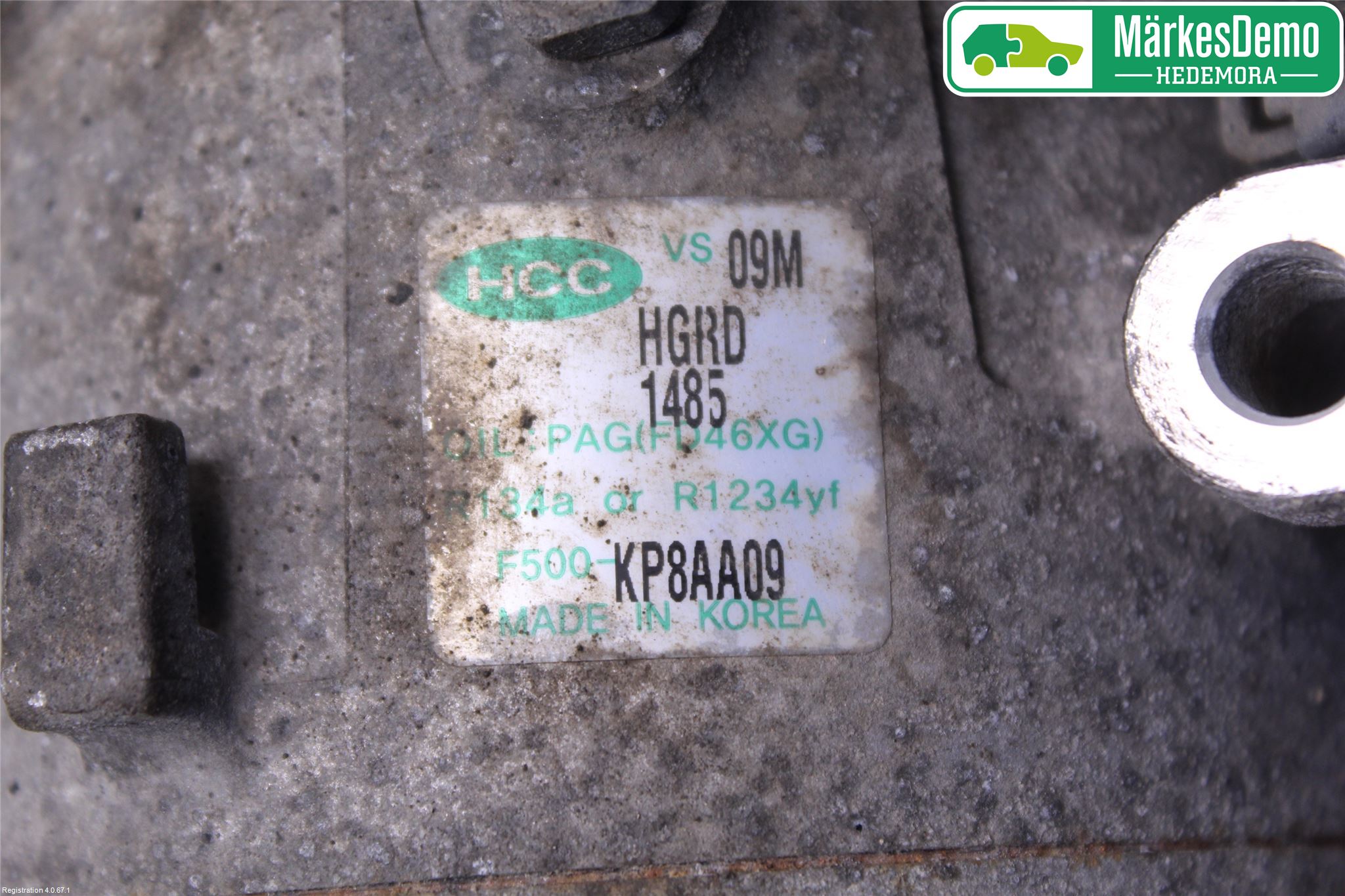 Hyundai i20 PB 09-14 Varme Ac Kompressor