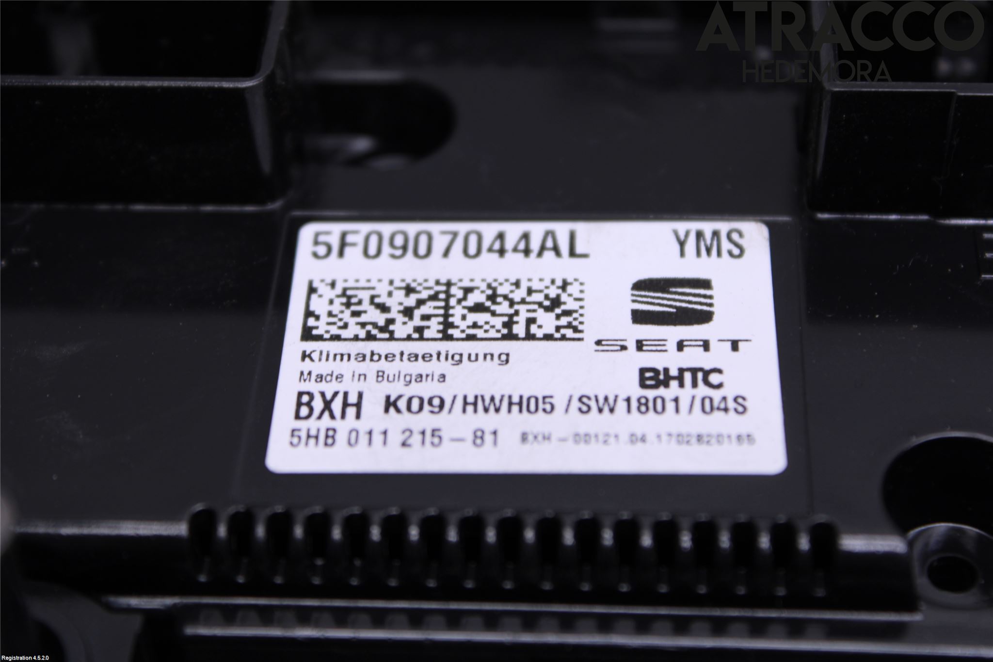 Seat LEON 13-20 Varme Ac Betjening-Display