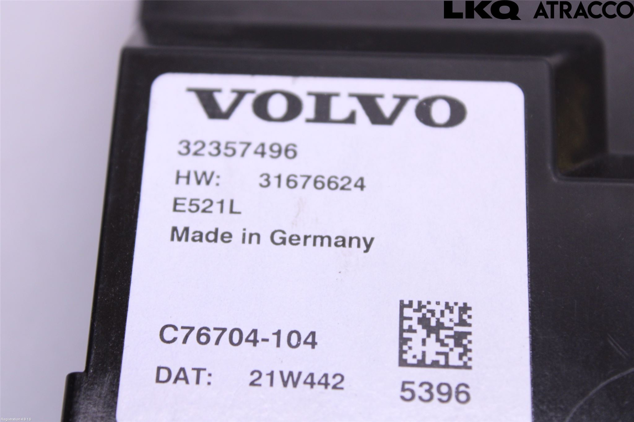 Volvo XC60 18- Styreenhet Bakluke
