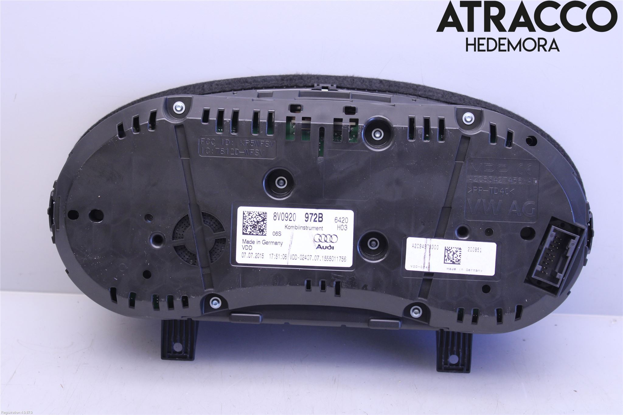 Audi A3/S3 8V 13-20 Instr Kombinert