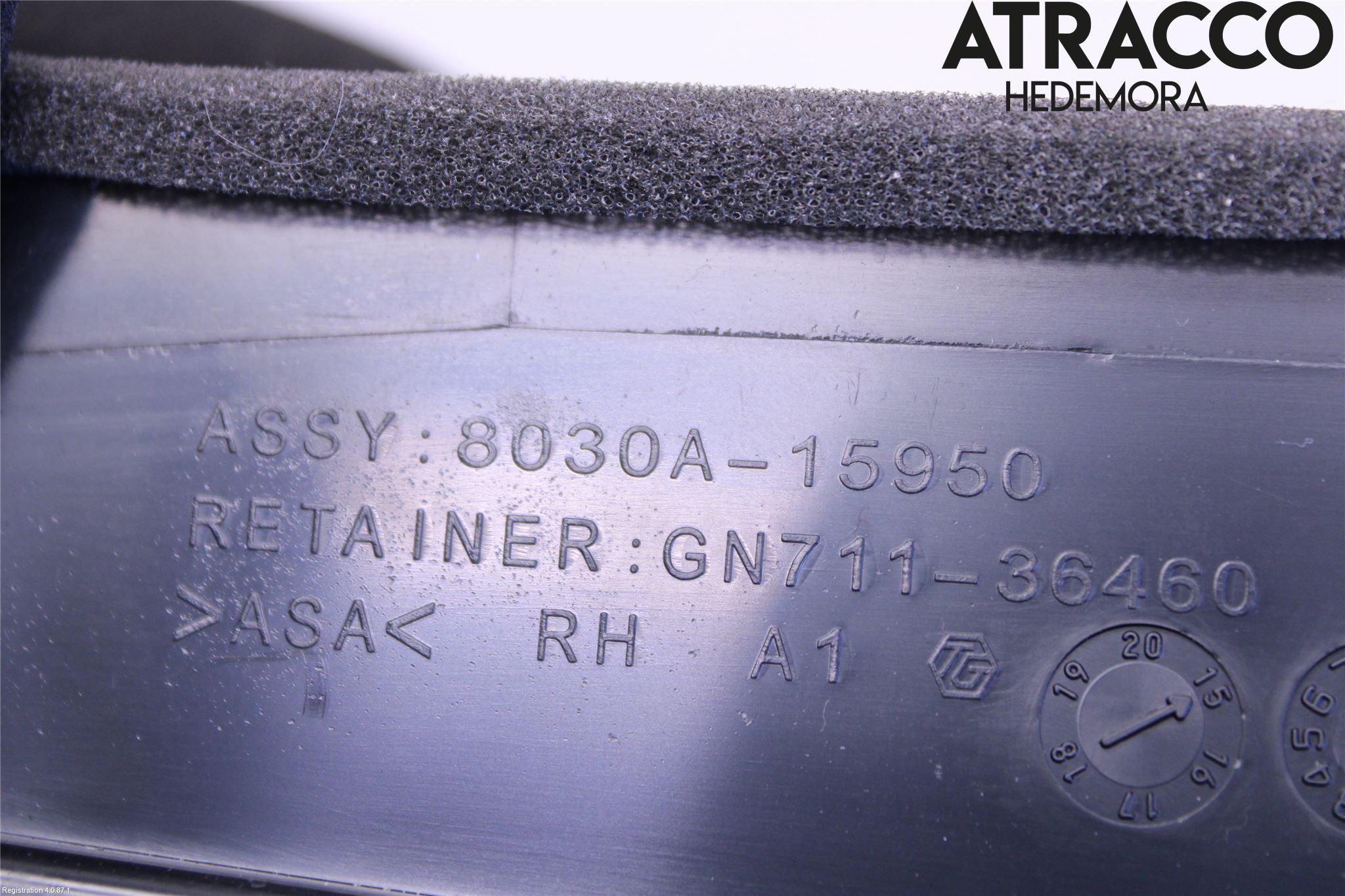 Mitsubishi ASX 10-22 Dashbord Kanal - Dyse