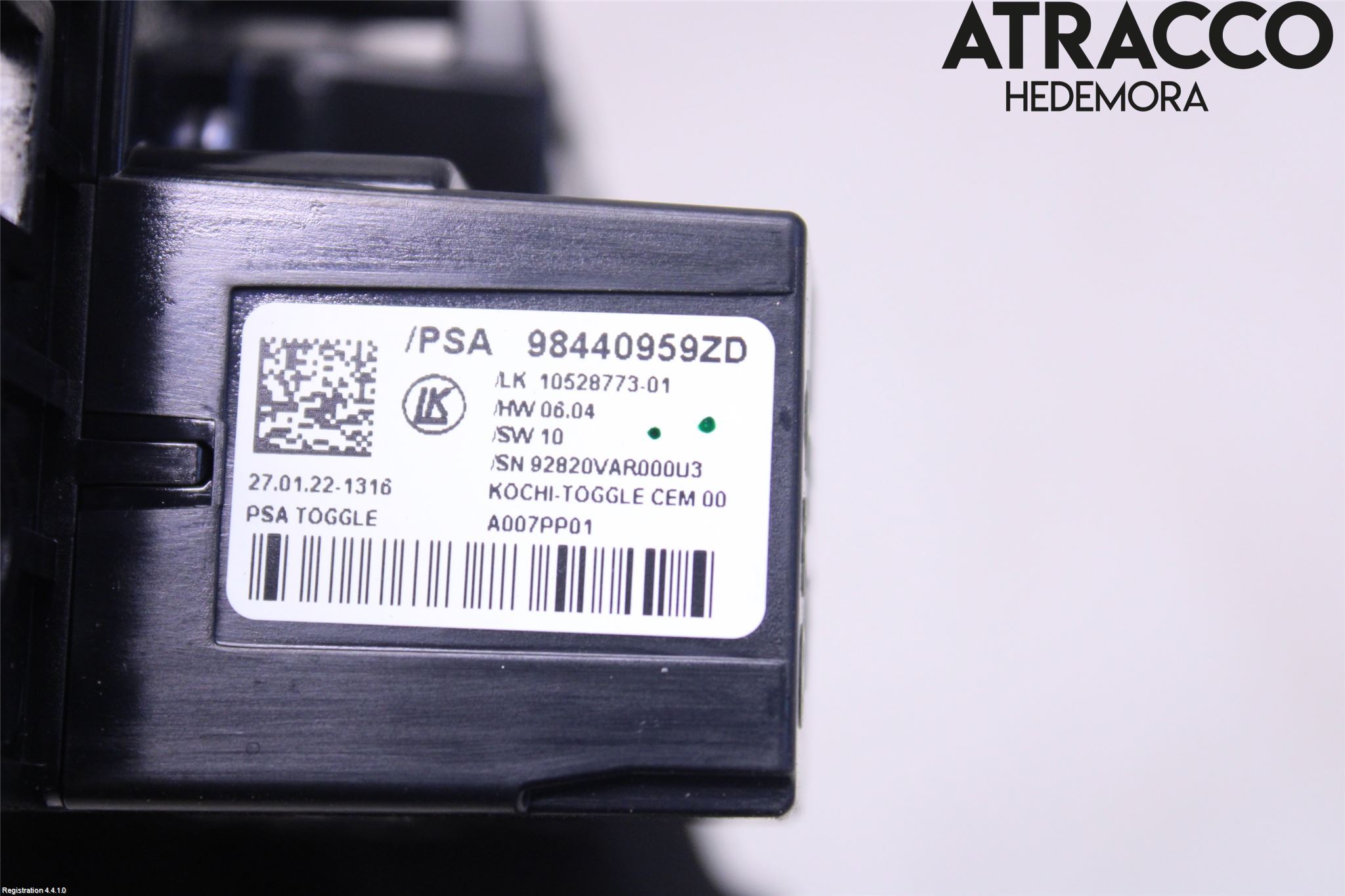 Peugeot 208/E-208 20- Bryter Gearkasse