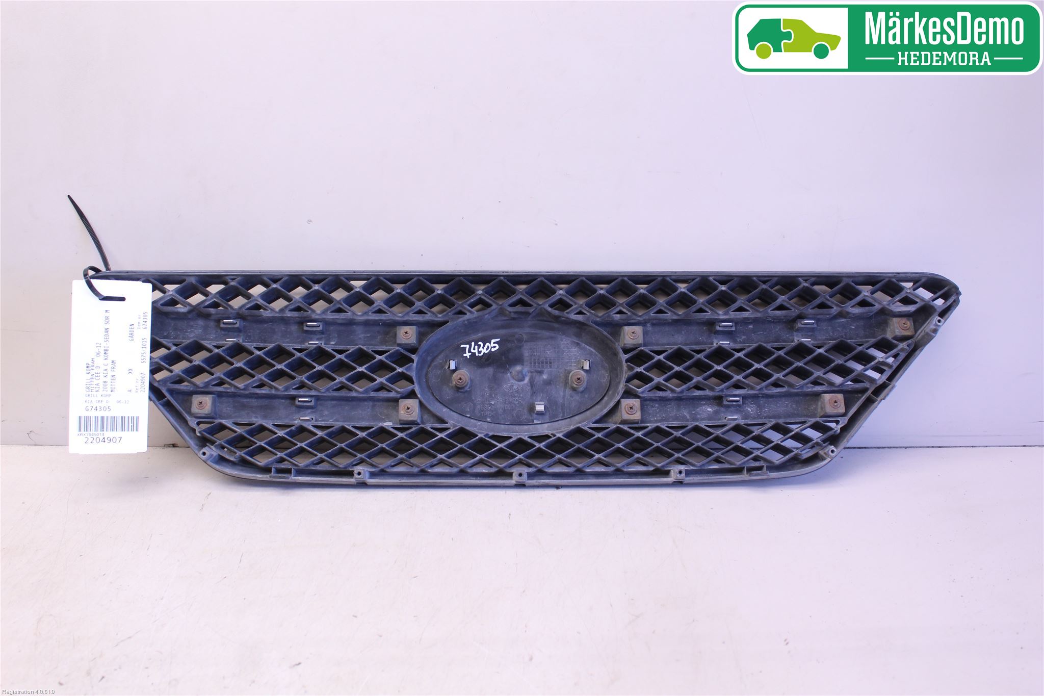 Kia CEED 06-12 Grill Komplett
