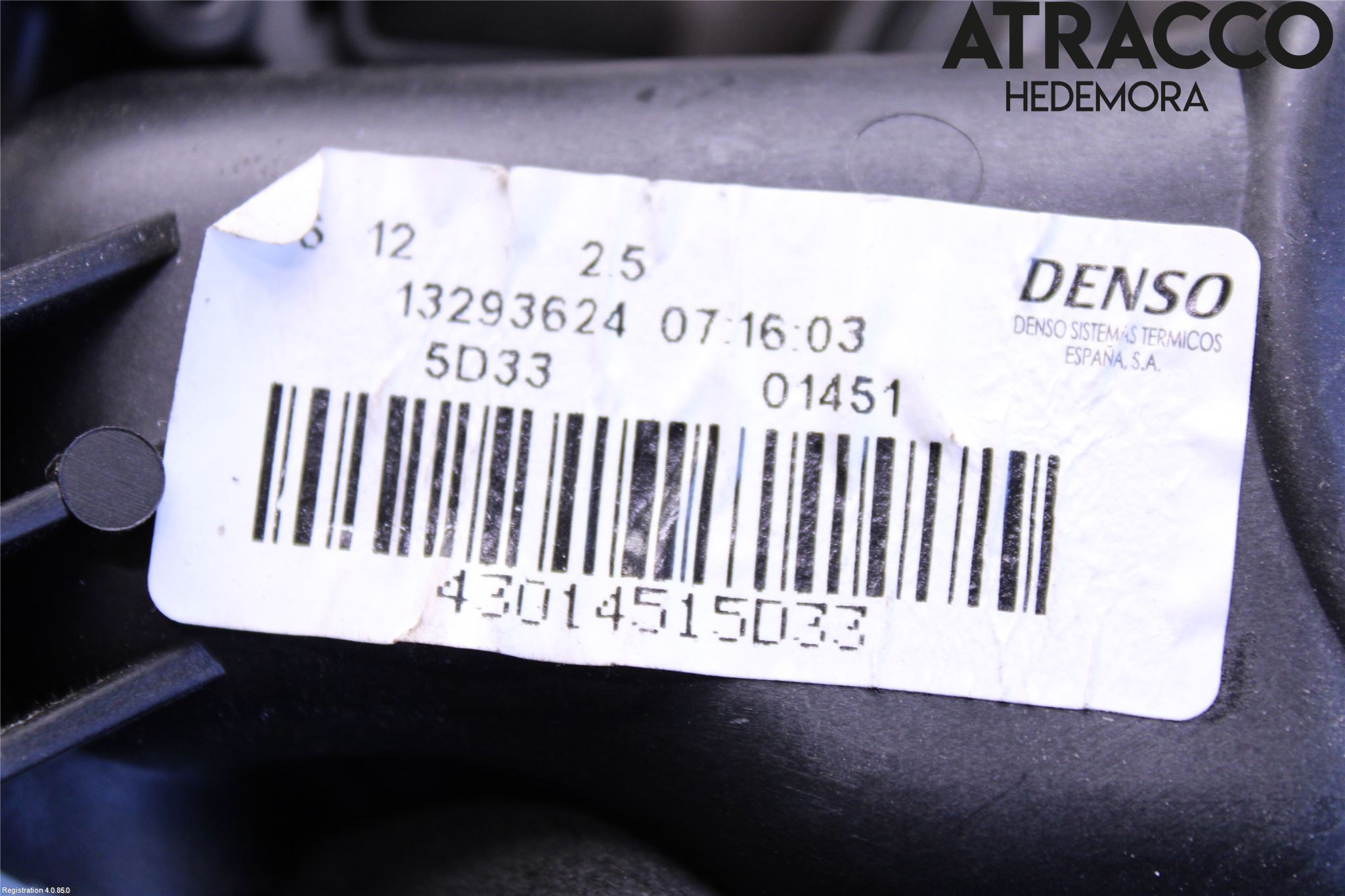 Opel CORSA D 07-14 Varme Ac Varmeapparatvifte