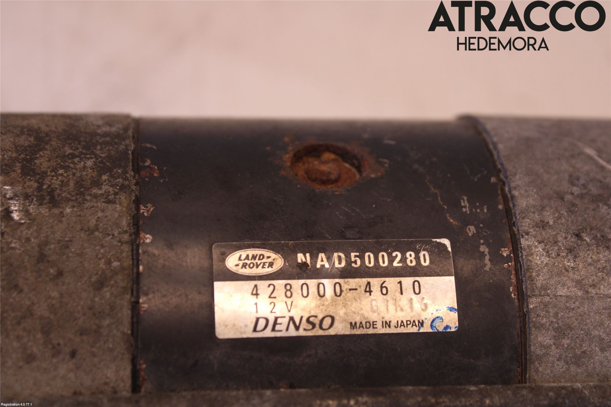 Landrover RANGE ROVER SPORT (L320) 05-09 Startmotor Diesel