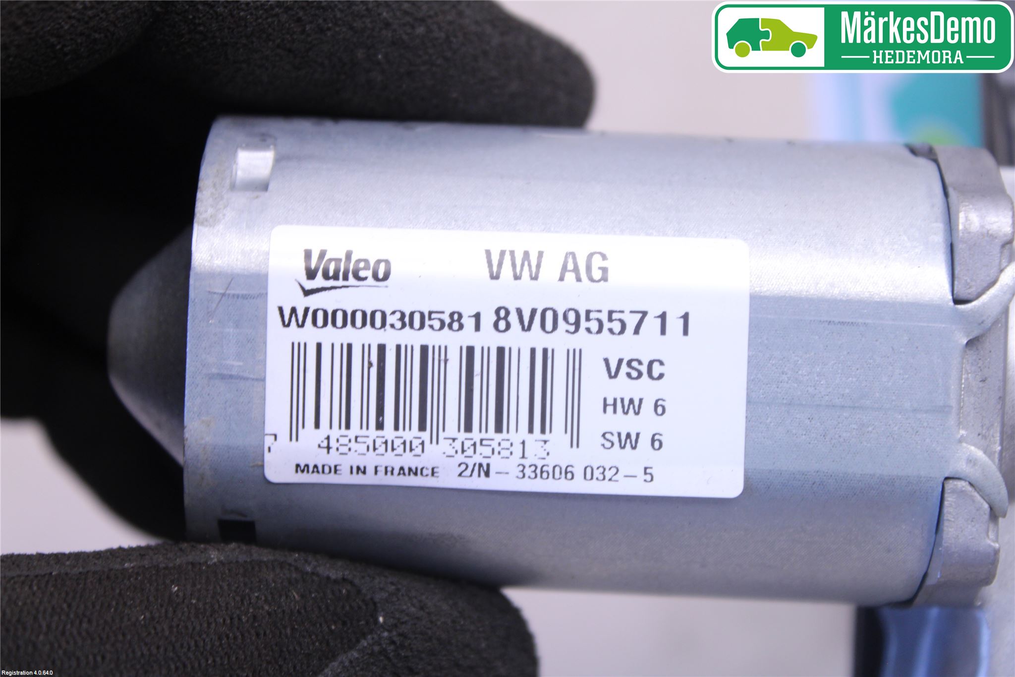 Audi A3/S3 8V 13-20 Viskermotor Bakluke