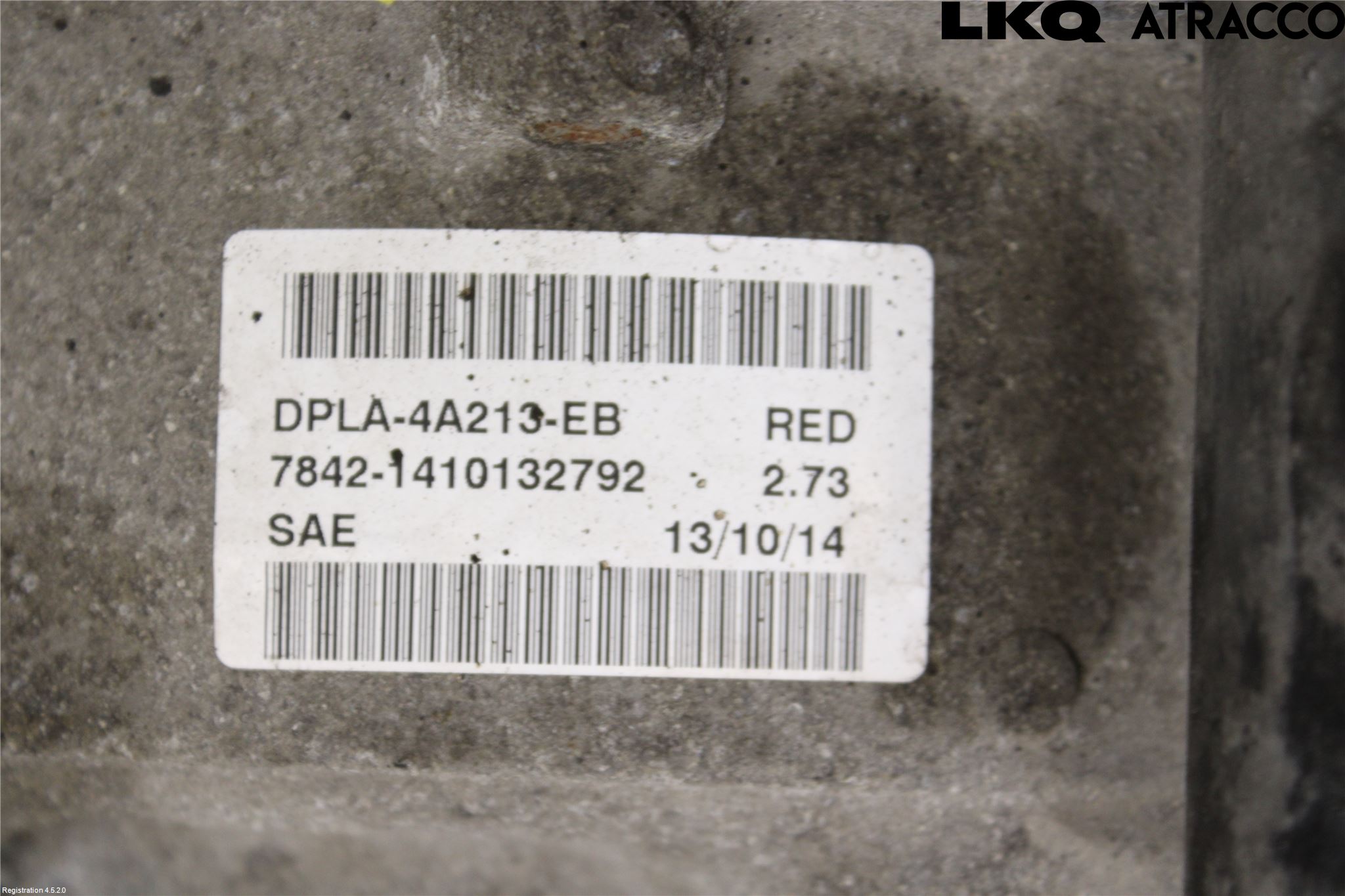 Landrover RANGE ROVER (L405) 13-21 Bakaksel Kardang Bak -Diff