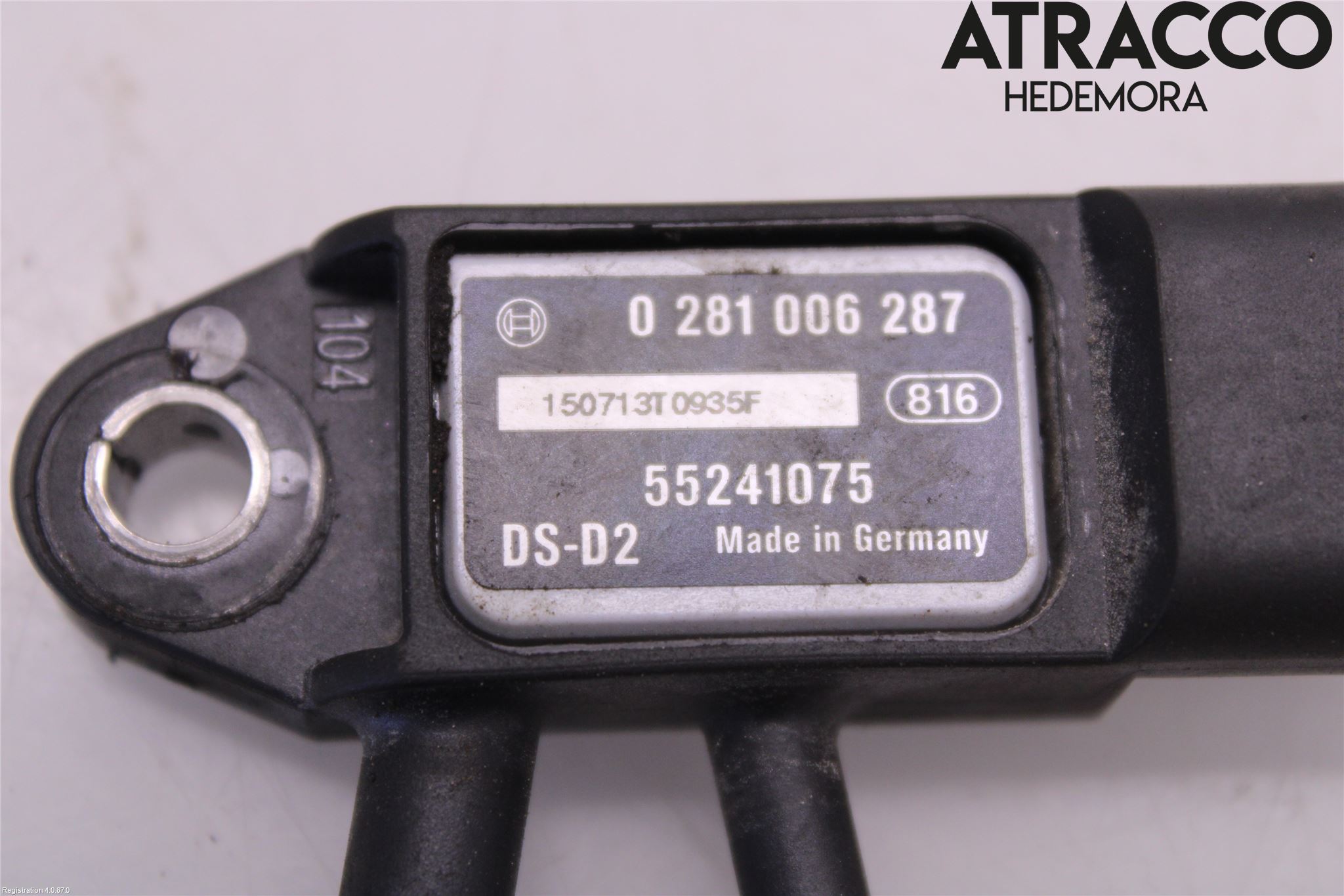 Jeep CHEROKEE Sensor Temp-Trykk Avgass