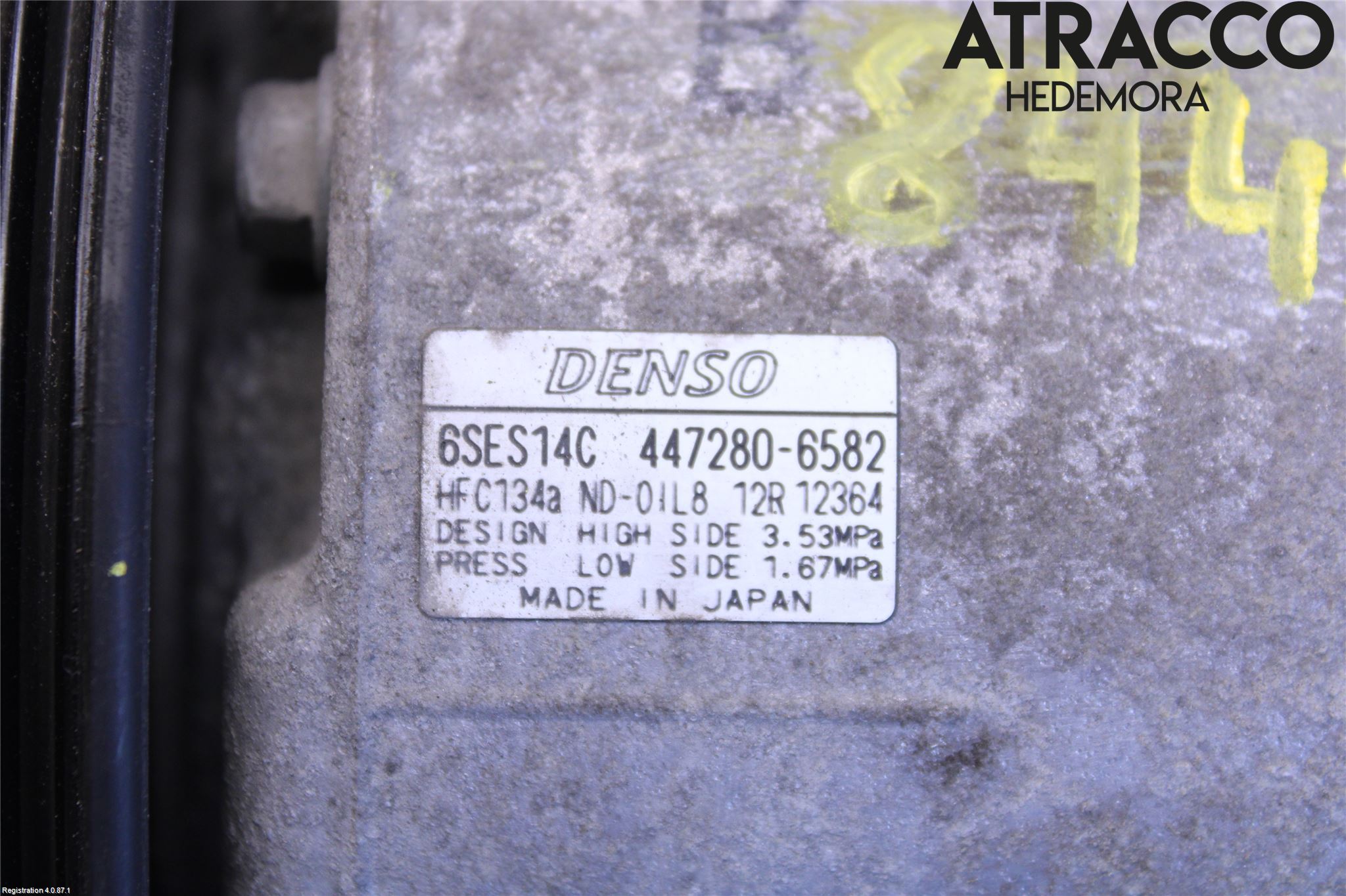 Toyota AURIS 13-19 Varme Ac Kompressor