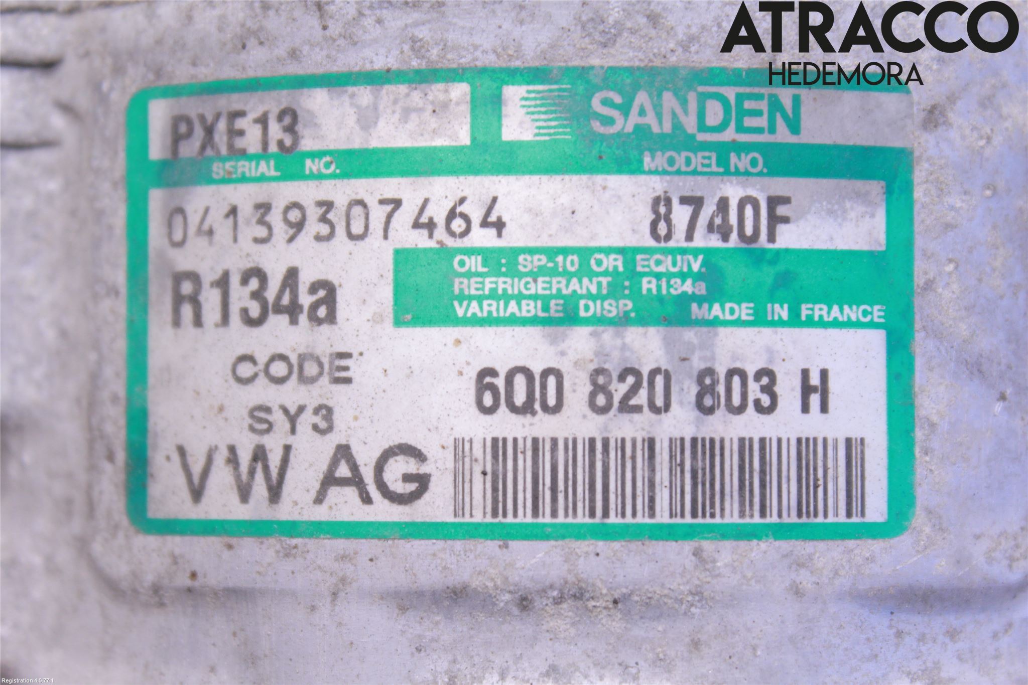 Seat CORDOBA 03-09 Varme Ac Kompressor