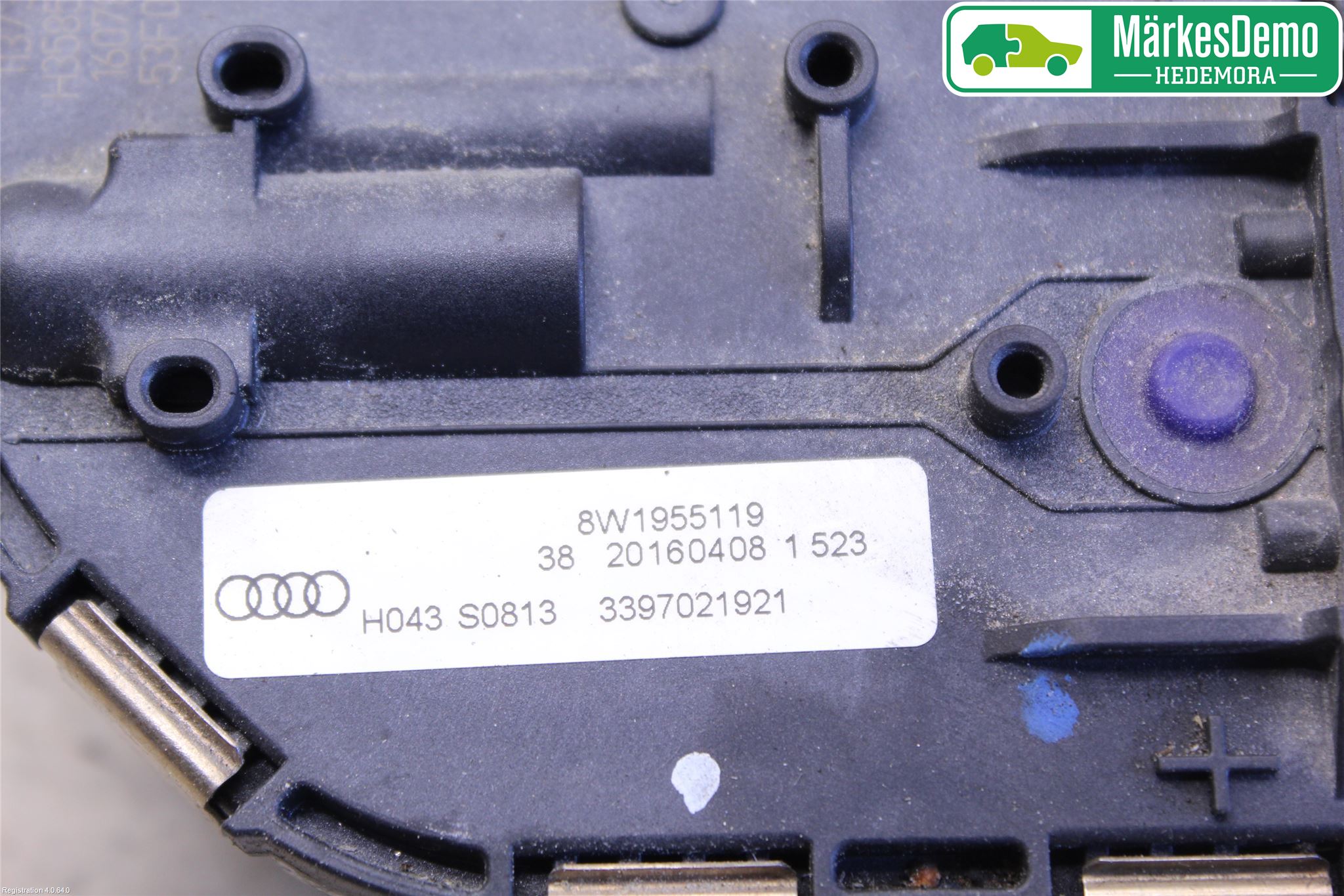 Audi A4/S4 B9 16-19 Viskermotor Frontrute