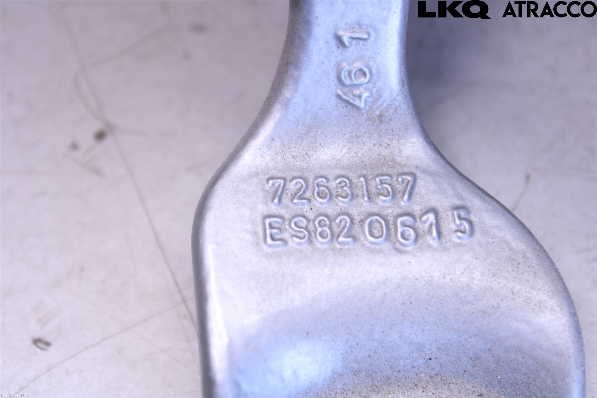 BMW 3 F30/F31/F80 12-19 Bakluke Hengsel Venstre