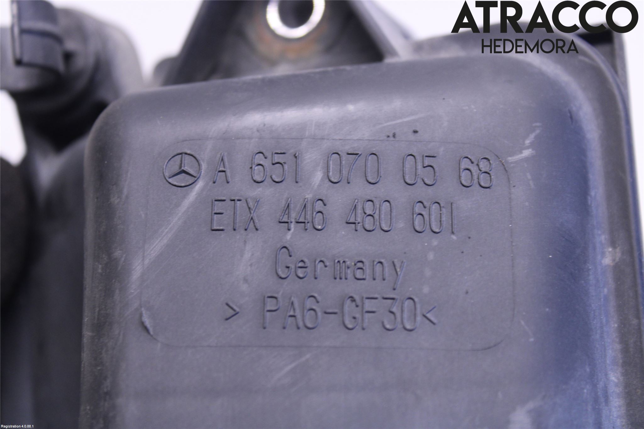 Mercedes-Benz MB E-KLASS (W212) 09-16 Egr Vacuumforsterker