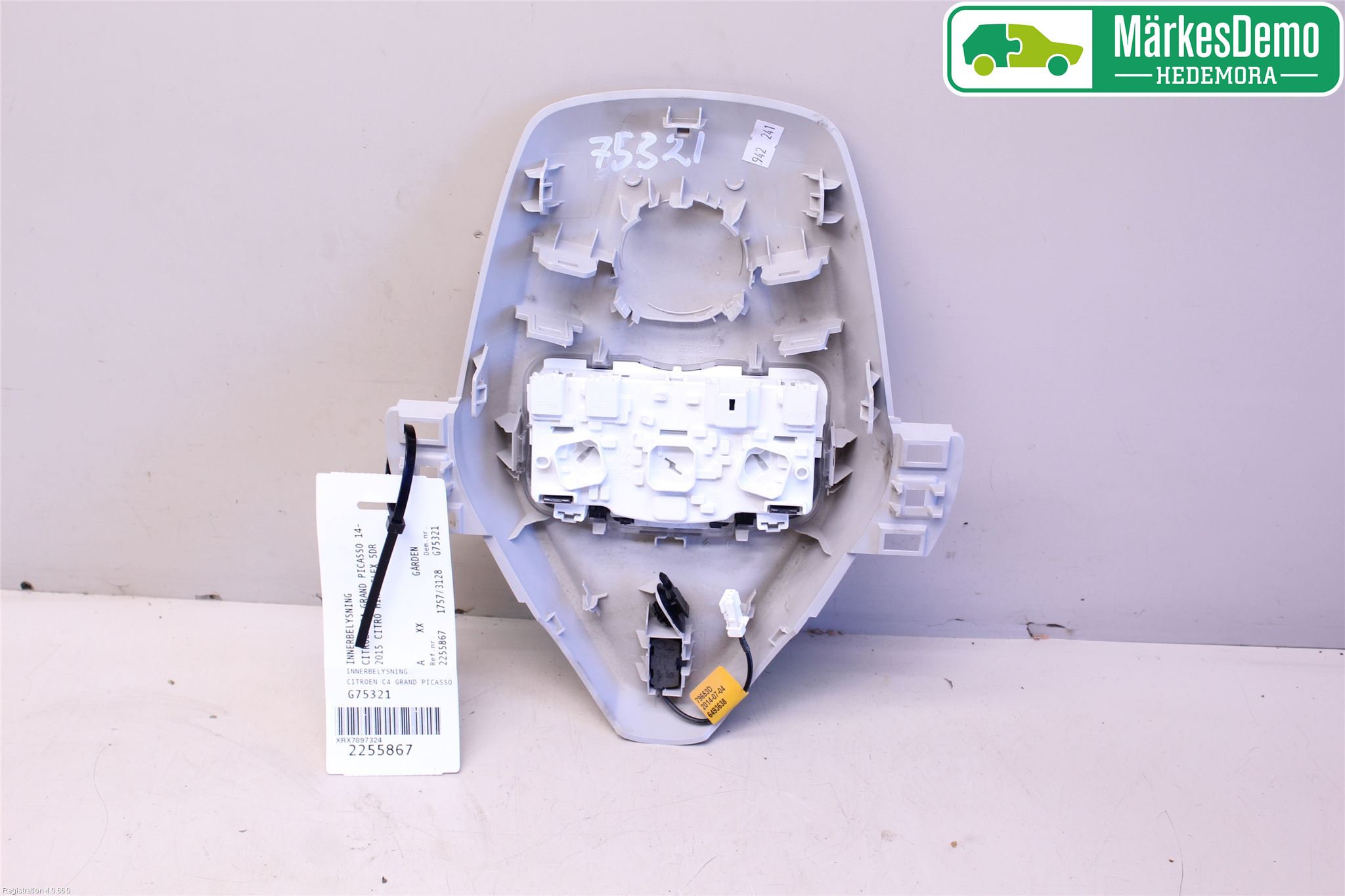 Citroen C4 GRAND PICASSO 14-18 Innr Taklys