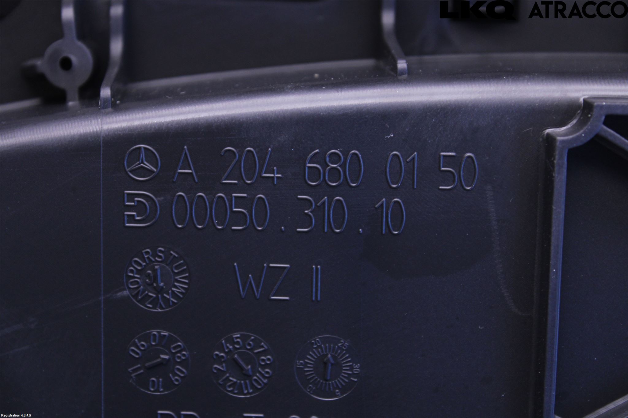 Mercedes-Benz MB C-KLASS (W204) 07-15 Innr Konsoll-Lomme