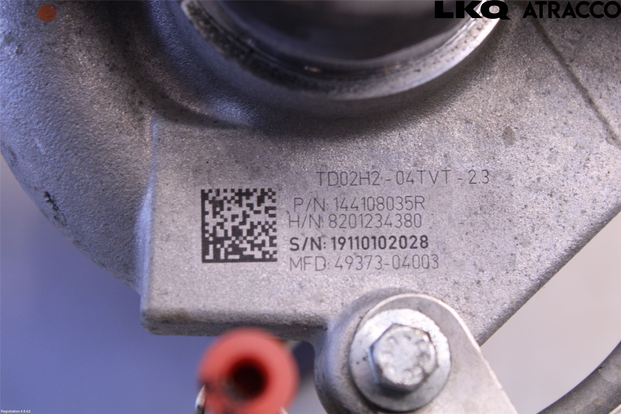 Renault CAPTUR 20-24 Turboaggregat