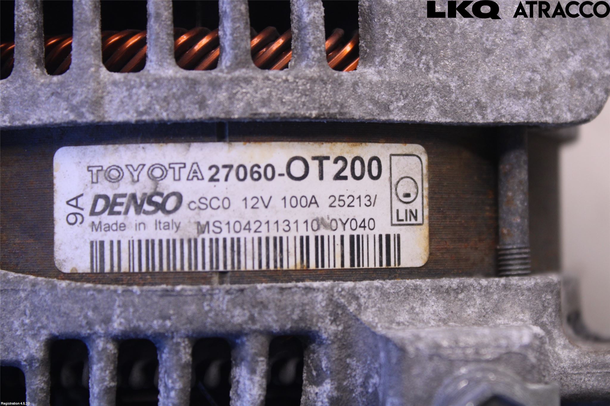 Toyota AURIS 13-19 Dynamo