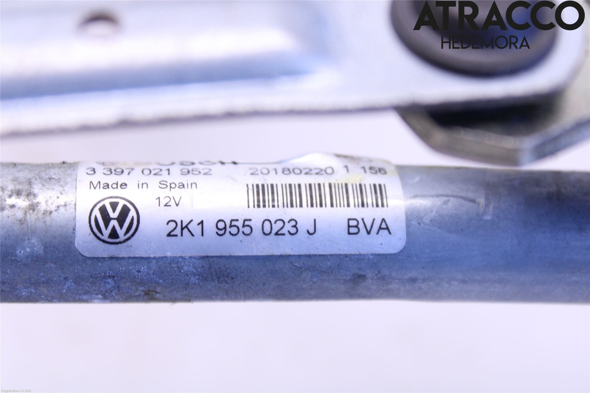 Volkswagen VW CADDY 16-20 Viskeroverføring Frontrute