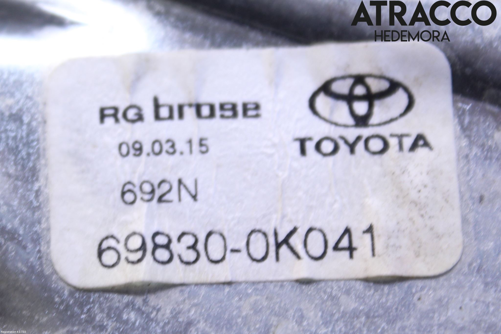 Toyota HILUX 05-16 Vindusheis El Komp