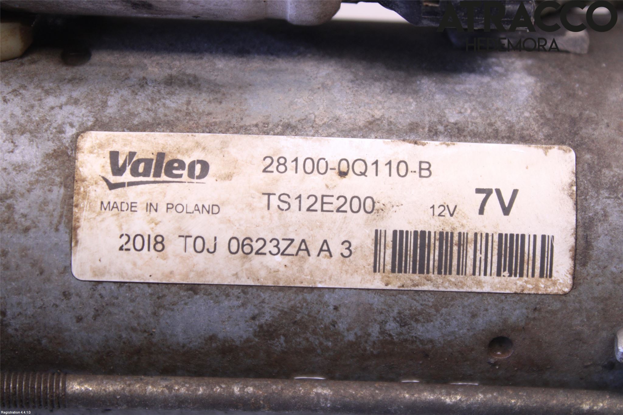 Toyota AYGO 15-21 Startmotor