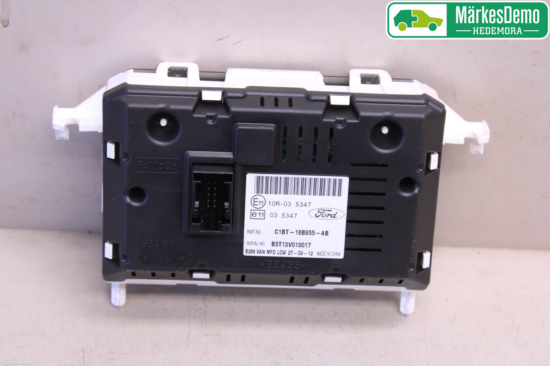 Ford FIESTA 13-17 Instr Varselys - Display