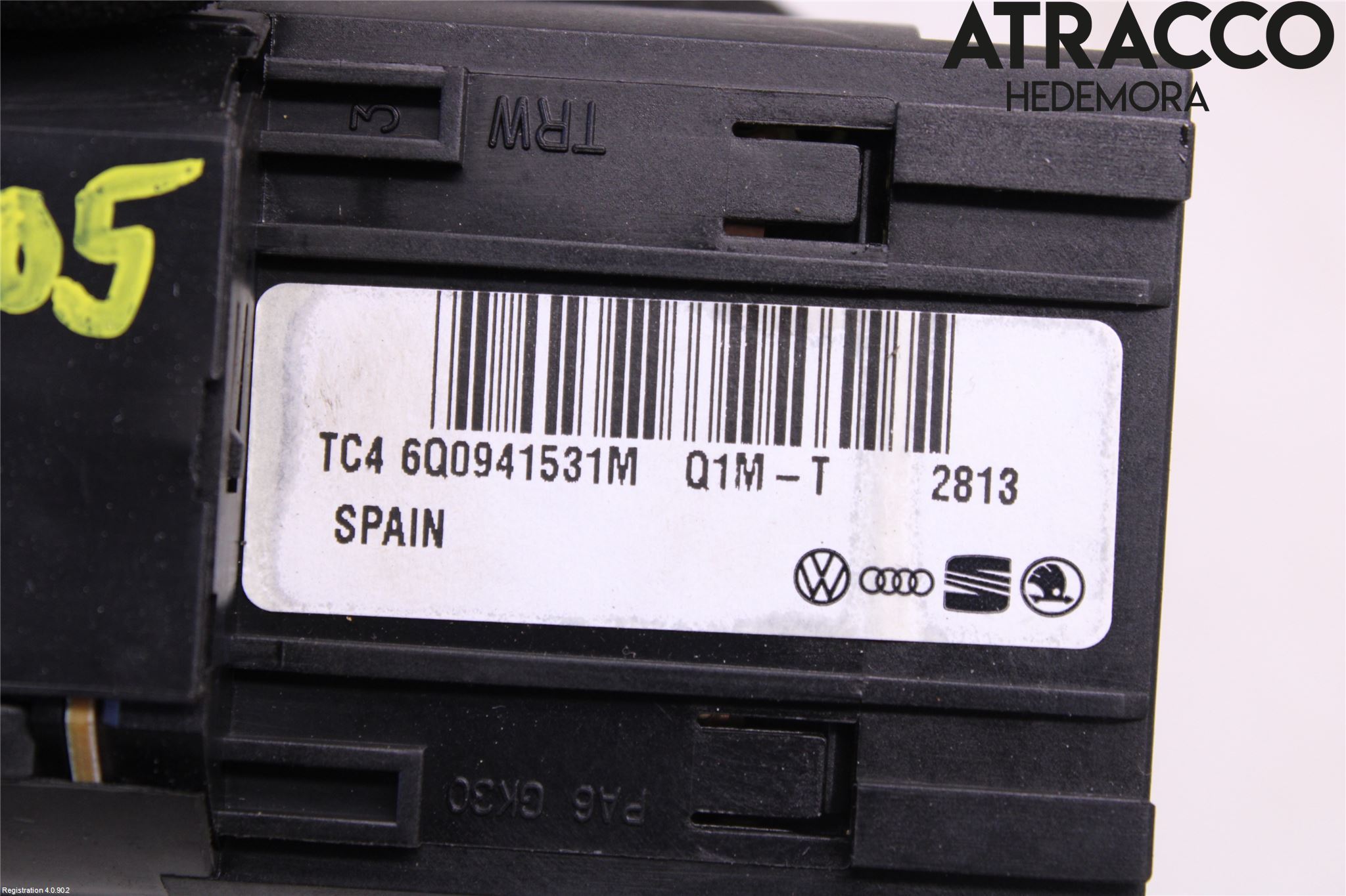 Volkswagen VW TRANSP/CARAVELLE (T5) 04-15 Bryter Hovedlys