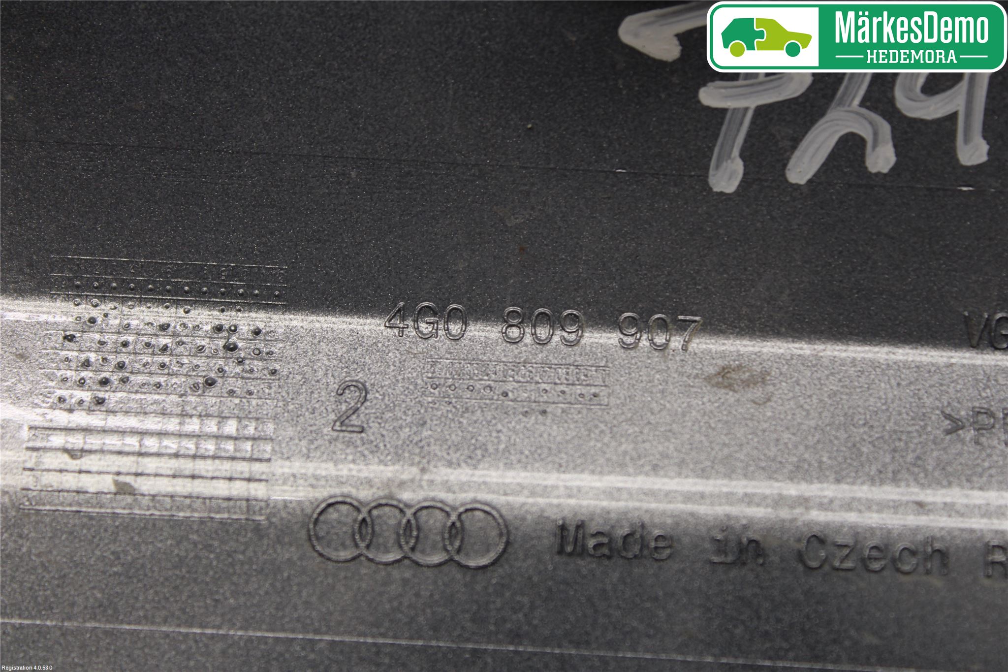 Audi A6/S6 4G 11-18 Drivstoff Tankluke