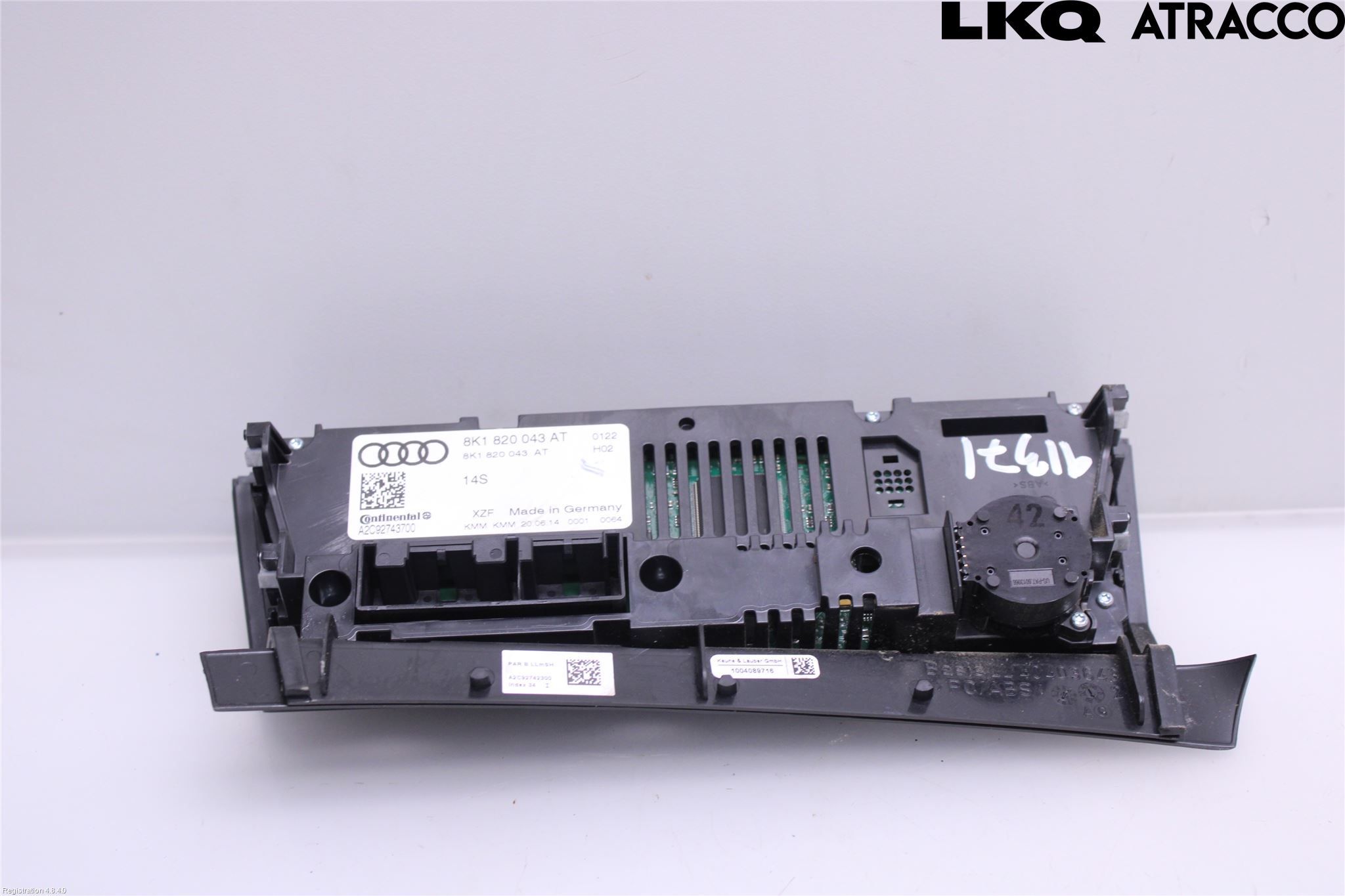 Audi Q5 09-16 Varme Ac Betjening-Display