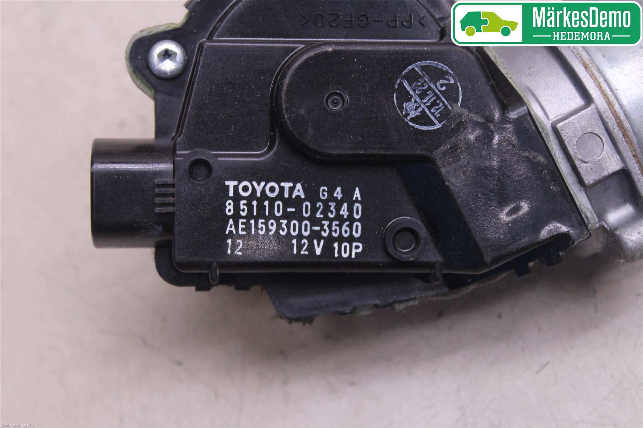 Toyota AURIS 13-19 Viskermotor Frontrute