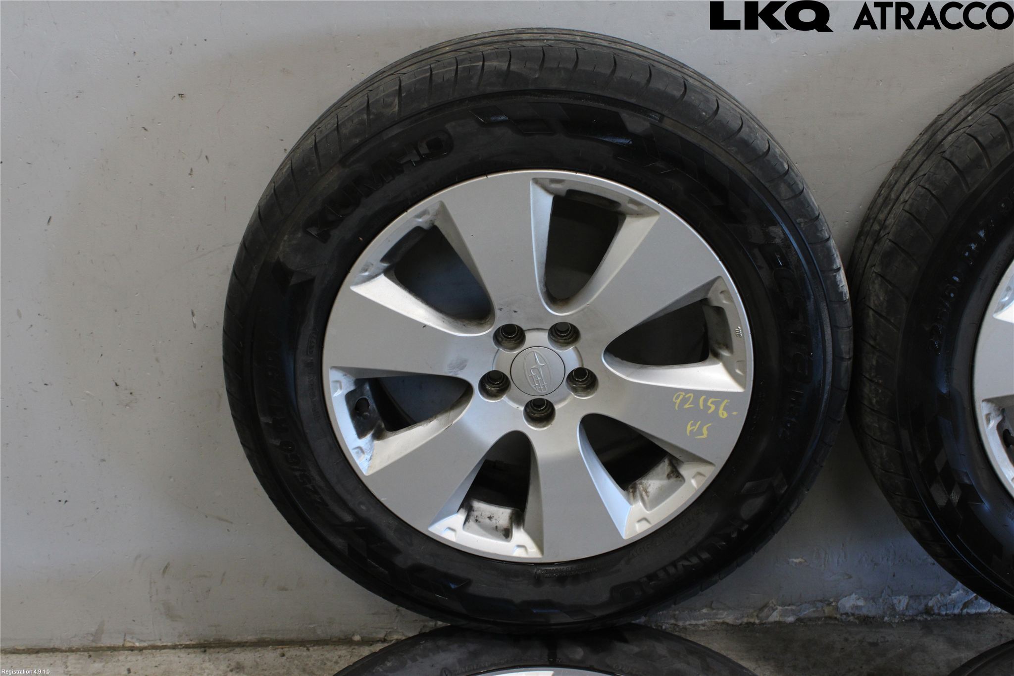 Subaru OUTBACK 10-15 Dekk Sommer På Alu Felg 4Stk