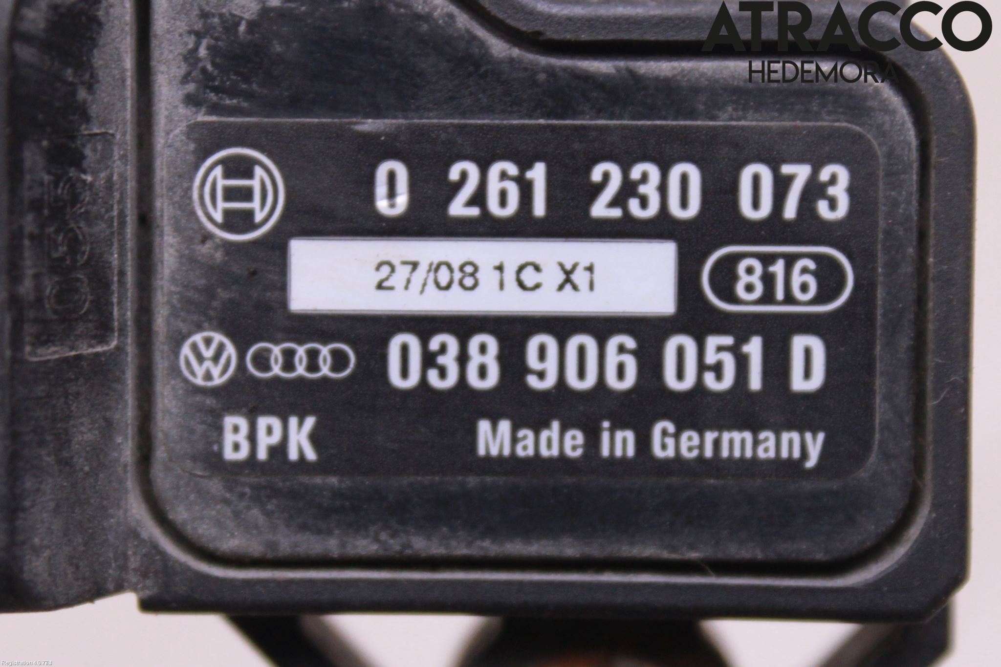 Volkswagen VW PASSAT CC 08-16 Inns Map - Trykkføler
