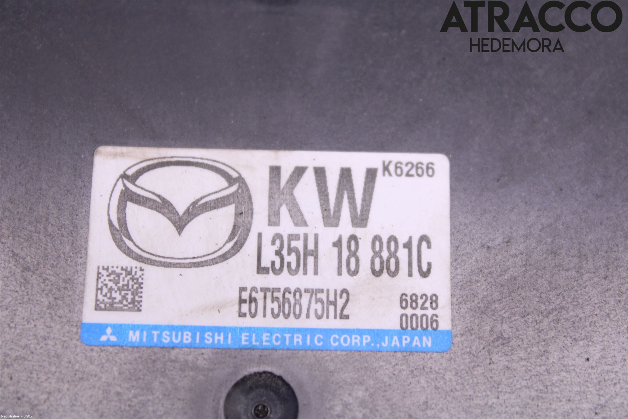Mazda 3 I 07-08 Styreenhet Innsprøytning
