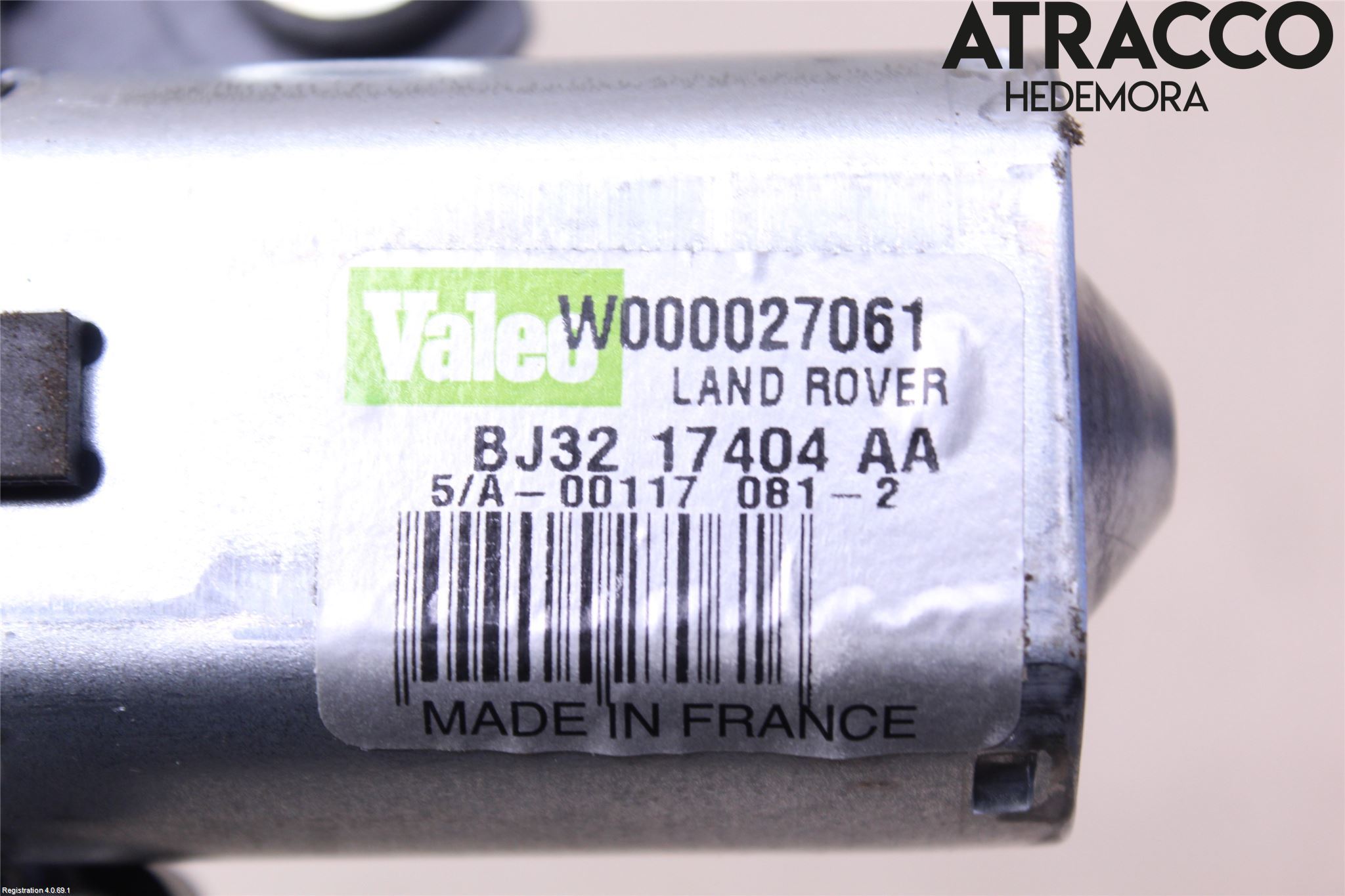 Landrover LAND ROVER RANGE ROVER EVOQUE (L538) 11-18 Viskermotor Bakluke