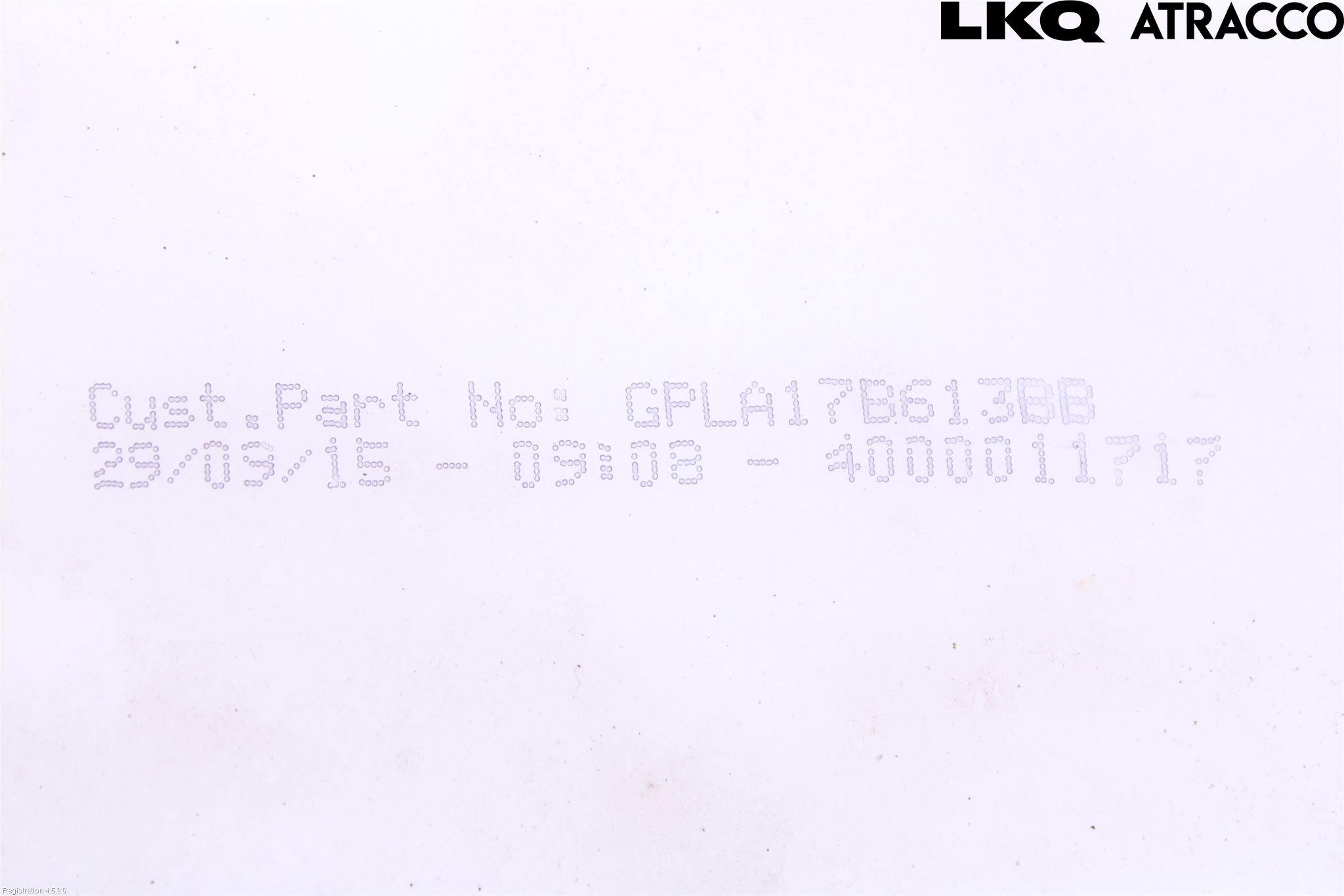 Landrover RANGE ROVER SPORT (L494) 14-22 Spylerbeholder Frontrute-Lykte