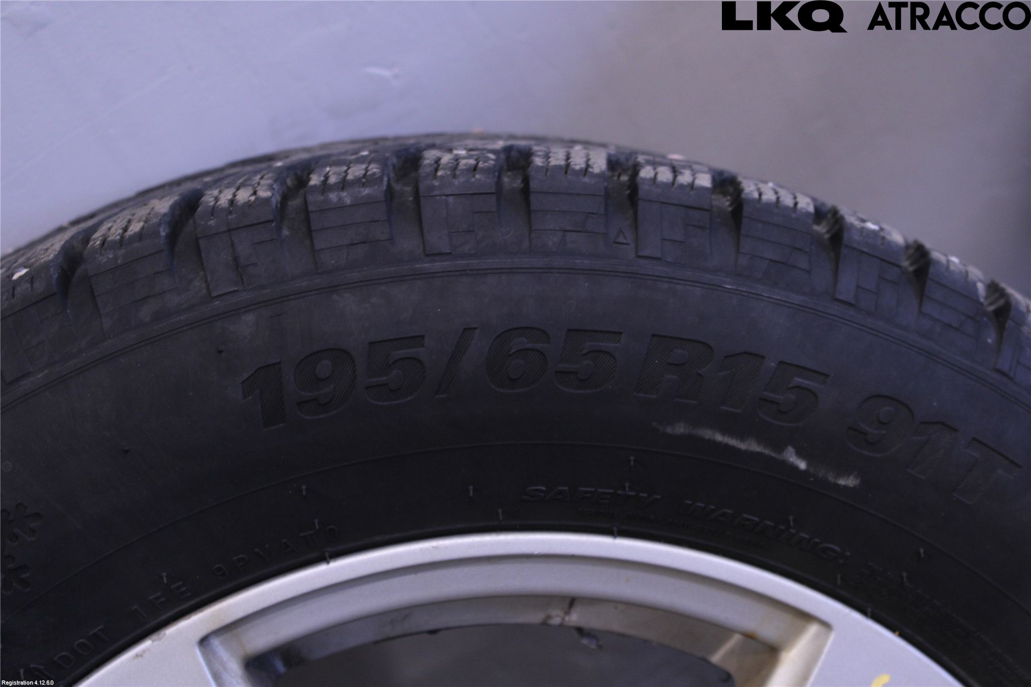 Volkswagen VW GOLF / E-GOLF VII 13-20 Dekk Vinter På Alu Felg 4Stk