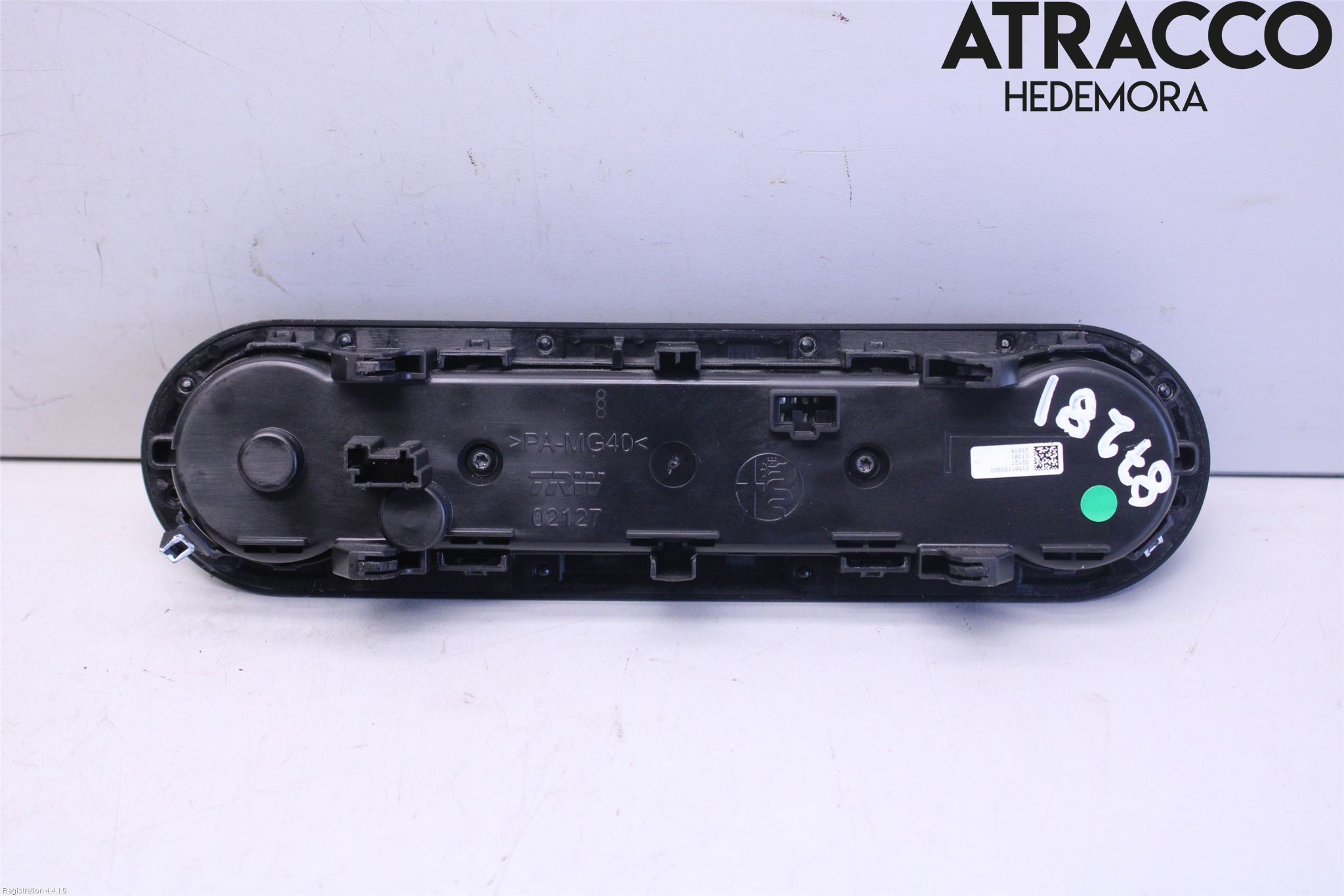 Alfa GIULIA Varme Ac Betjening-Display