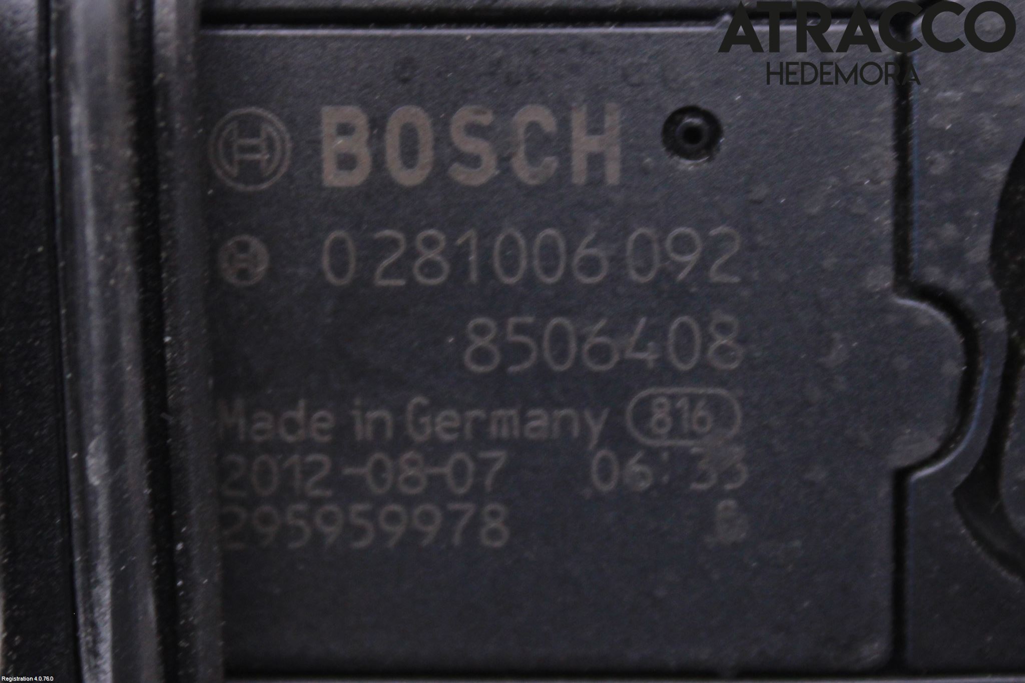 BMW 1 F20/F21 11-19 Inns Luftmassemåler