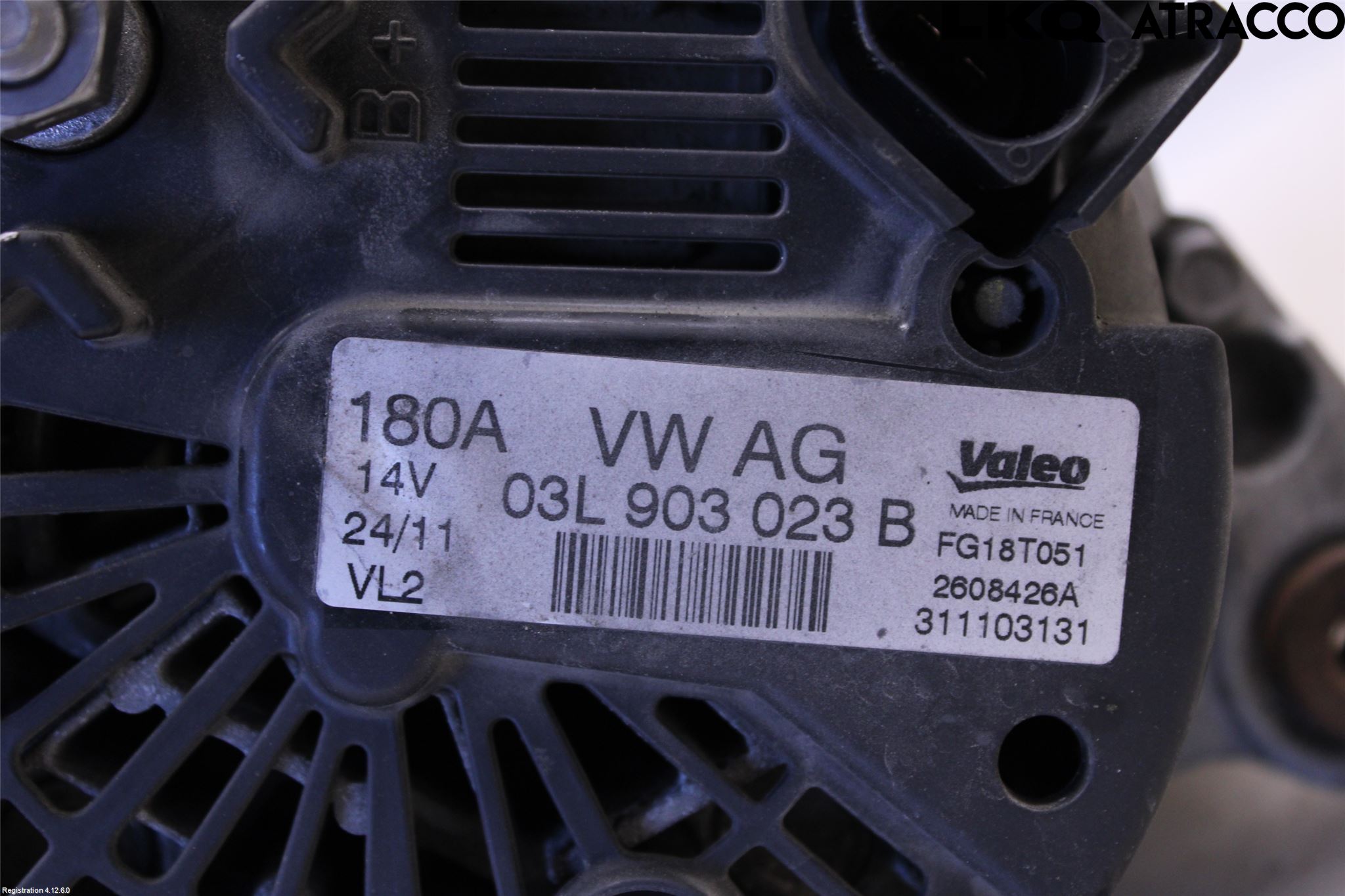 Volkswagen VW PASSAT 11-14 Dynamo