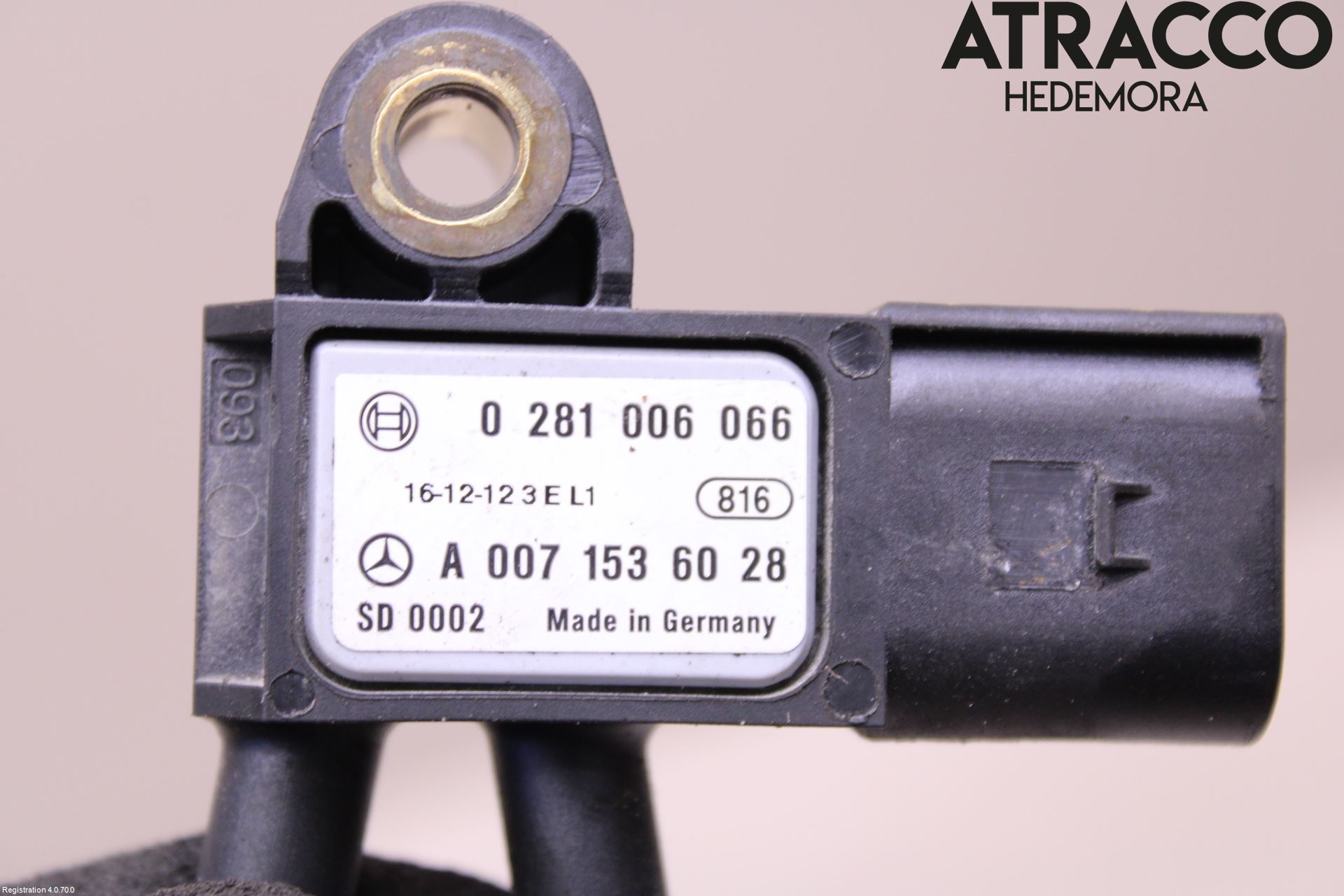 Mercedes-Benz MB CLA-KLASS (C117/X117) 13-19 Sensor Temp-Trykk Avgass