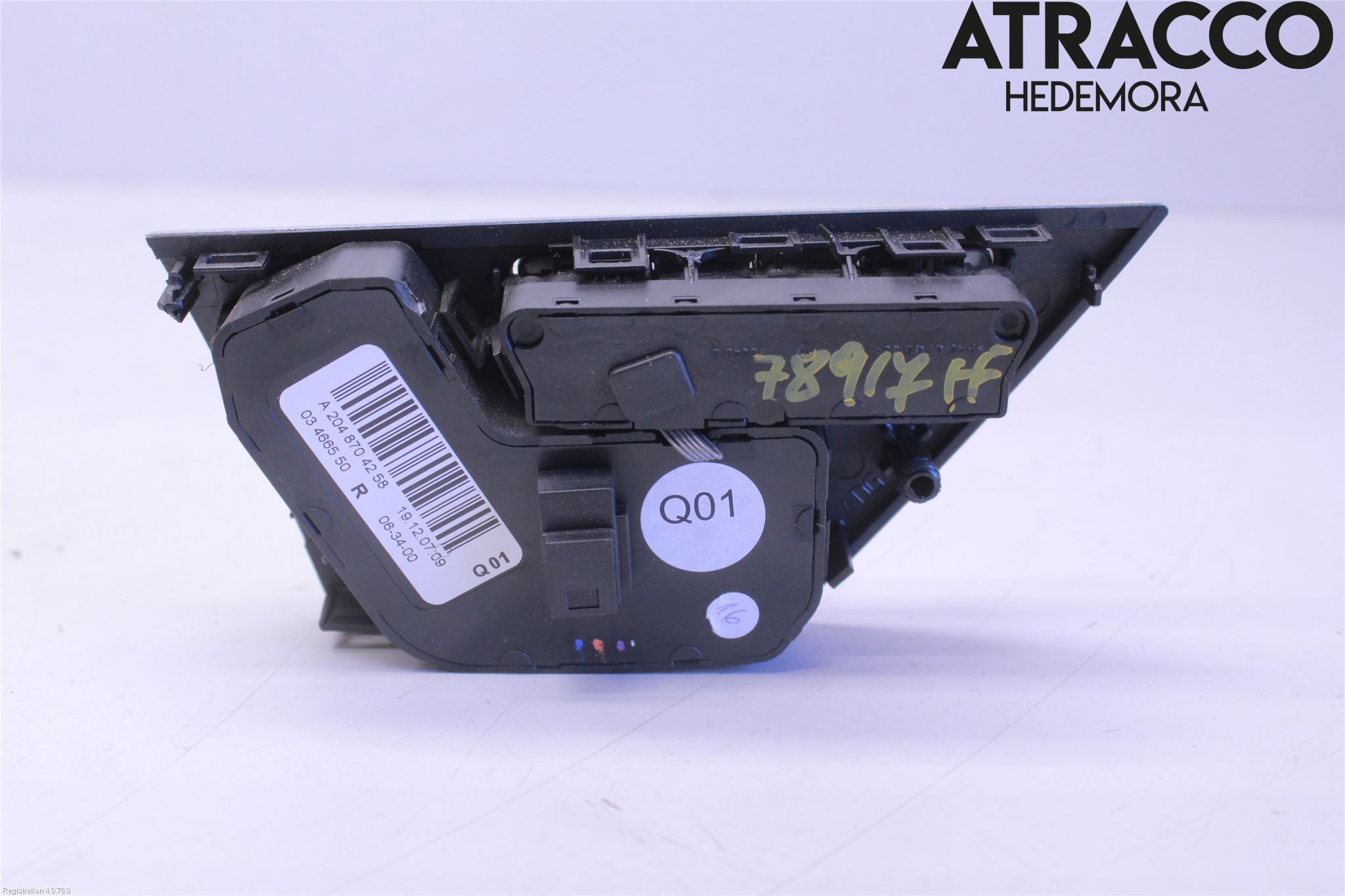 Mercedes-Benz MB C-KLASS (W204) 07-15 Bryter Sete Regulering