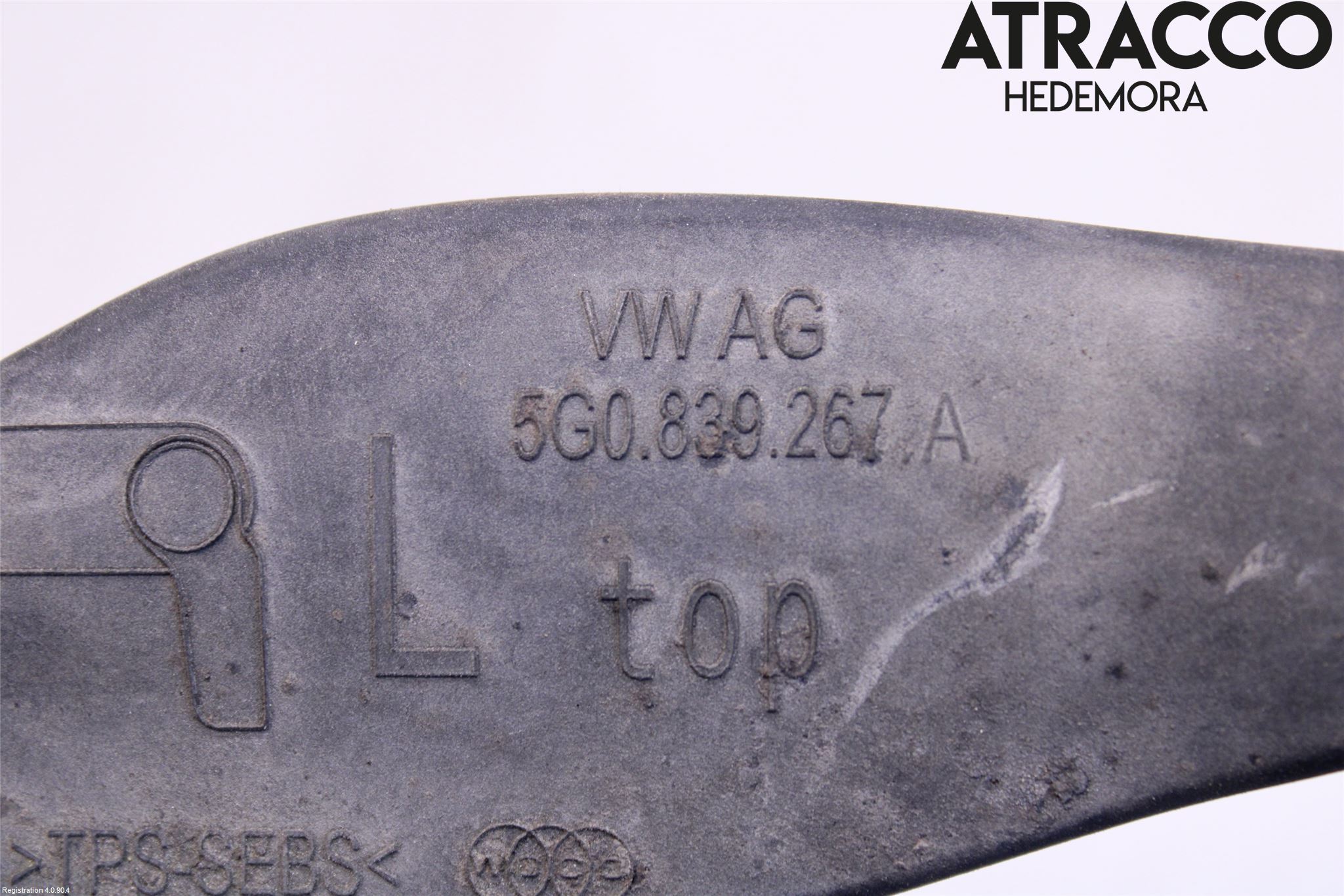 Volkswagen VW GOLF / E-GOLF VII 13-20 Dørstopper