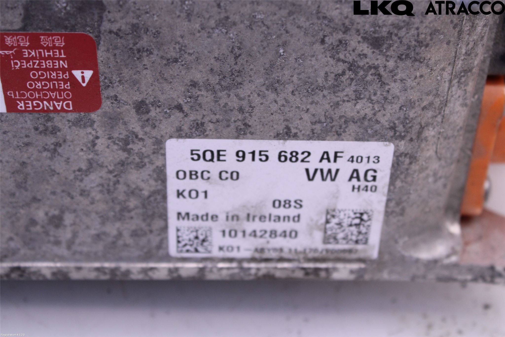 Volkswagen VW PASSAT 15-19 Batterilader Hybrid