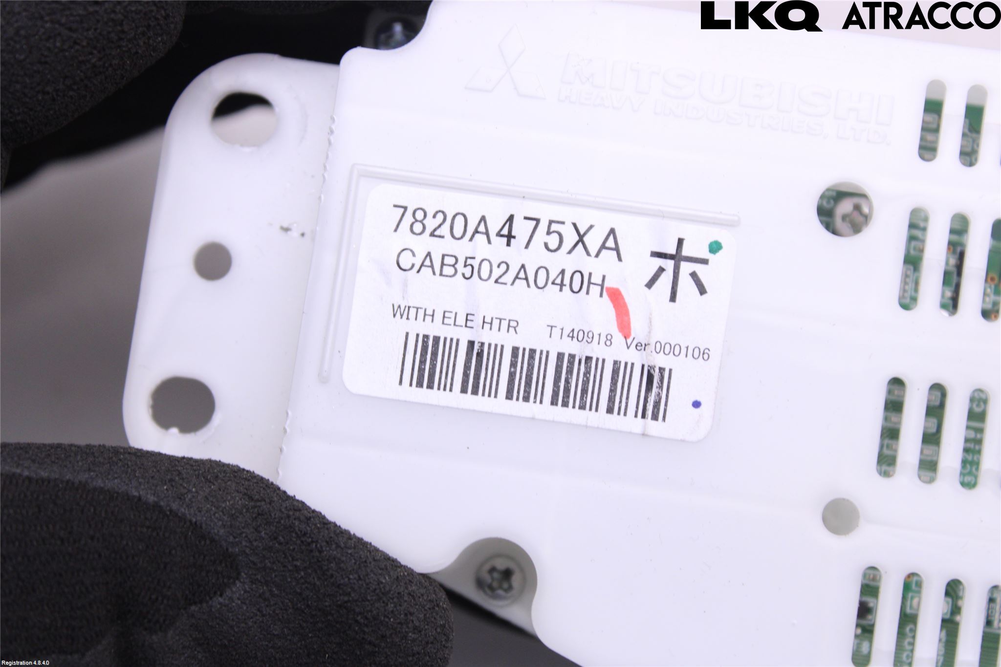 Mitsubishi OUTLANDER 13-21 Varme Ac Betjening-Display