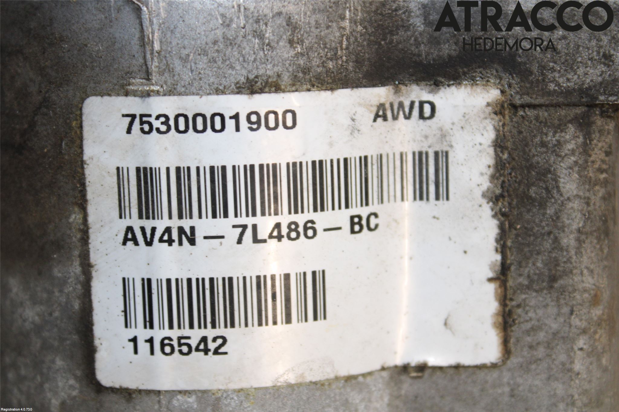 Ford KUGA 08-12 Gearkasse Fordelingskasse