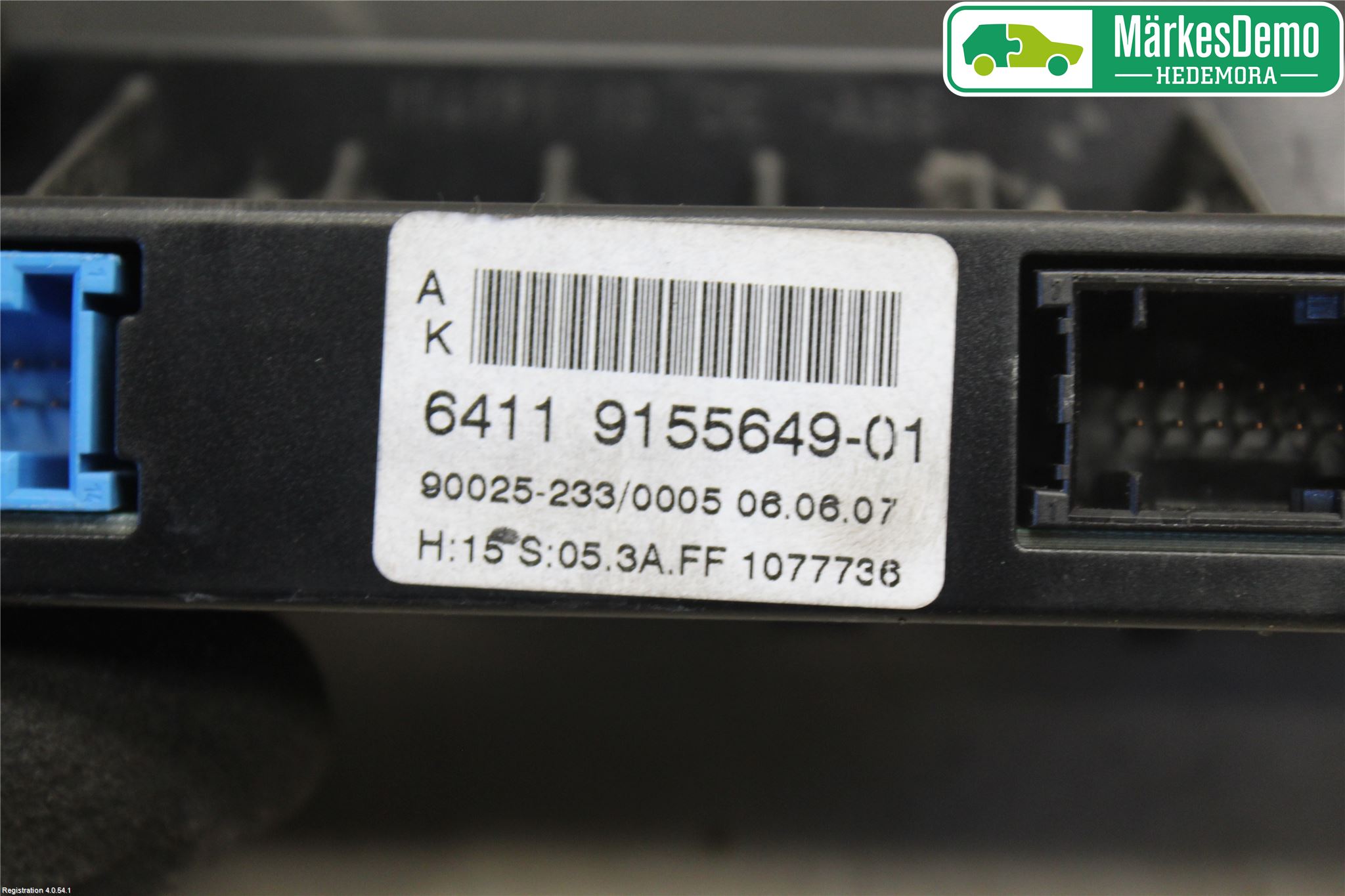 BMW 5 E60/61 Sed/Tou 02-10 Varme Ac Betjening-Display